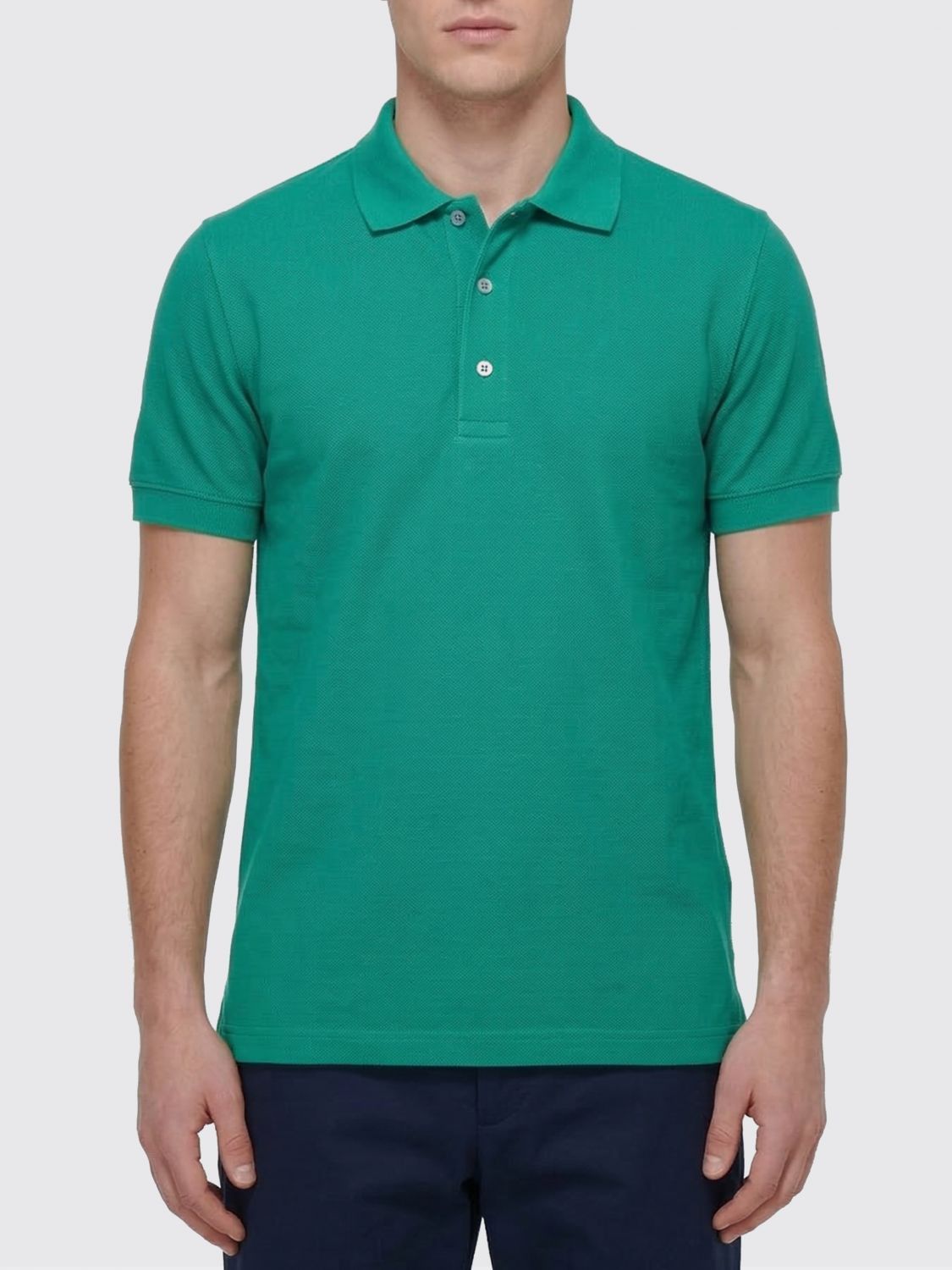 Tom Ford Tom Ford Polo Shirt Men Green Size US L / EU 52-54 / 3 - 1 Thumbnail