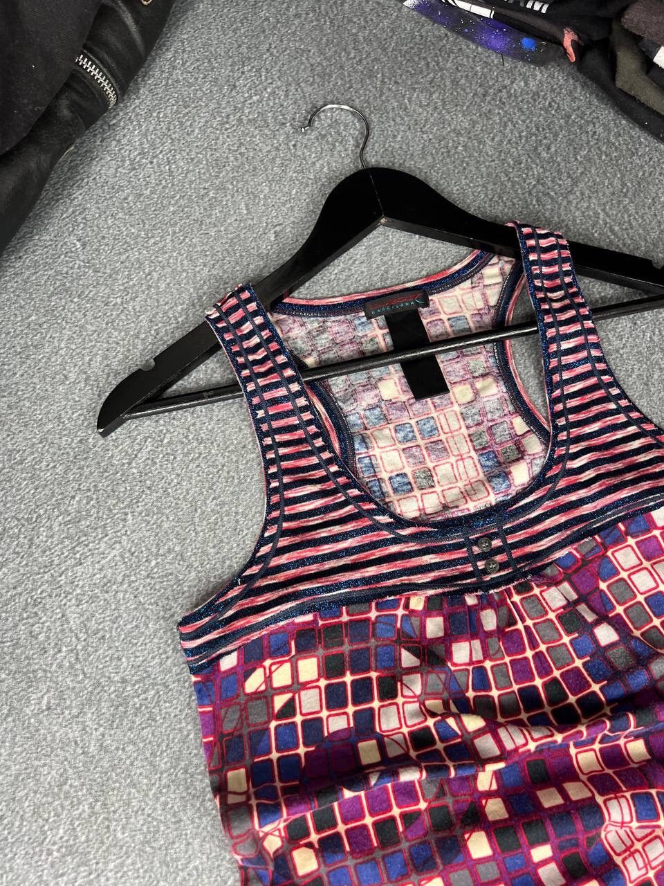 Custo Barcelona Custo Barcelona Y2K 00s Aesthetic Tank Top Size M / US 6-8 / IT 42-44 - 2 Thumbnail
