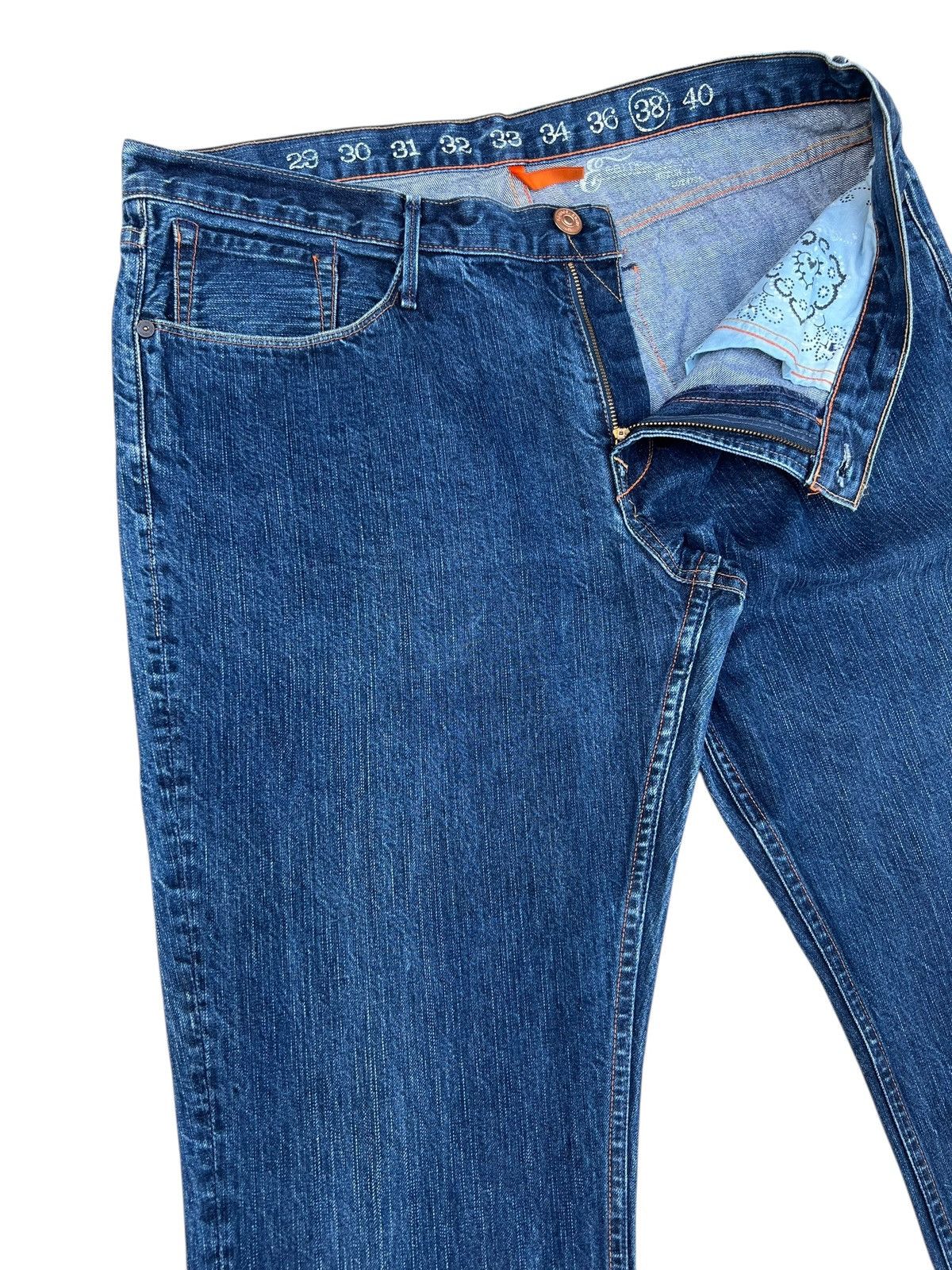 Earnest Sewn Vintage 2000s Earnest Sewn Made in Usa Denim Bootcut Jeans Size US 36 / EU 52 - 8 Thumbnail