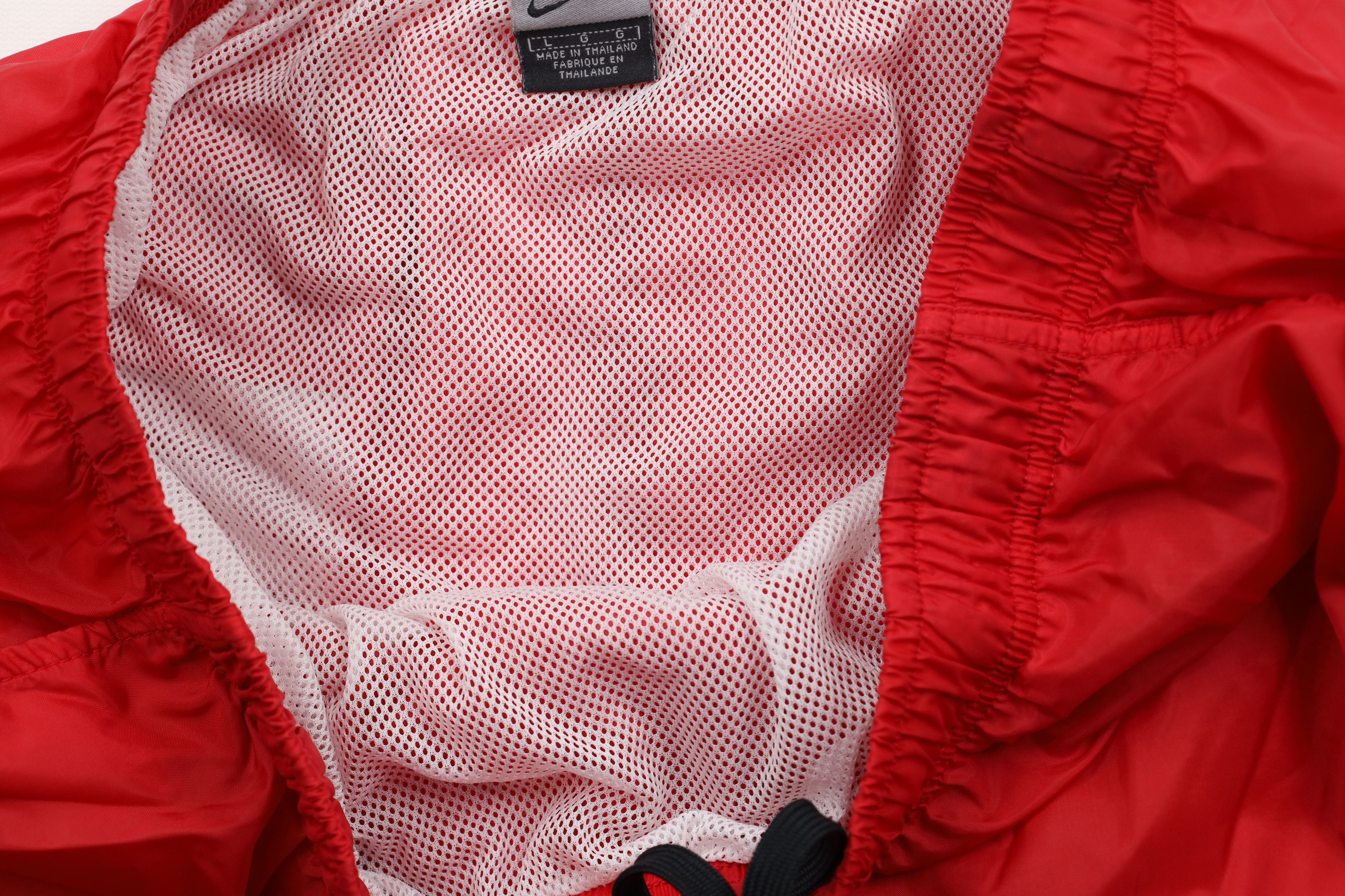 Nike × Vintage Vintage 90s Y2K Nike Mini Swoosh Lined Shorts Baggies Nylon Size US 34 / EU 50 - 7 Thumbnail