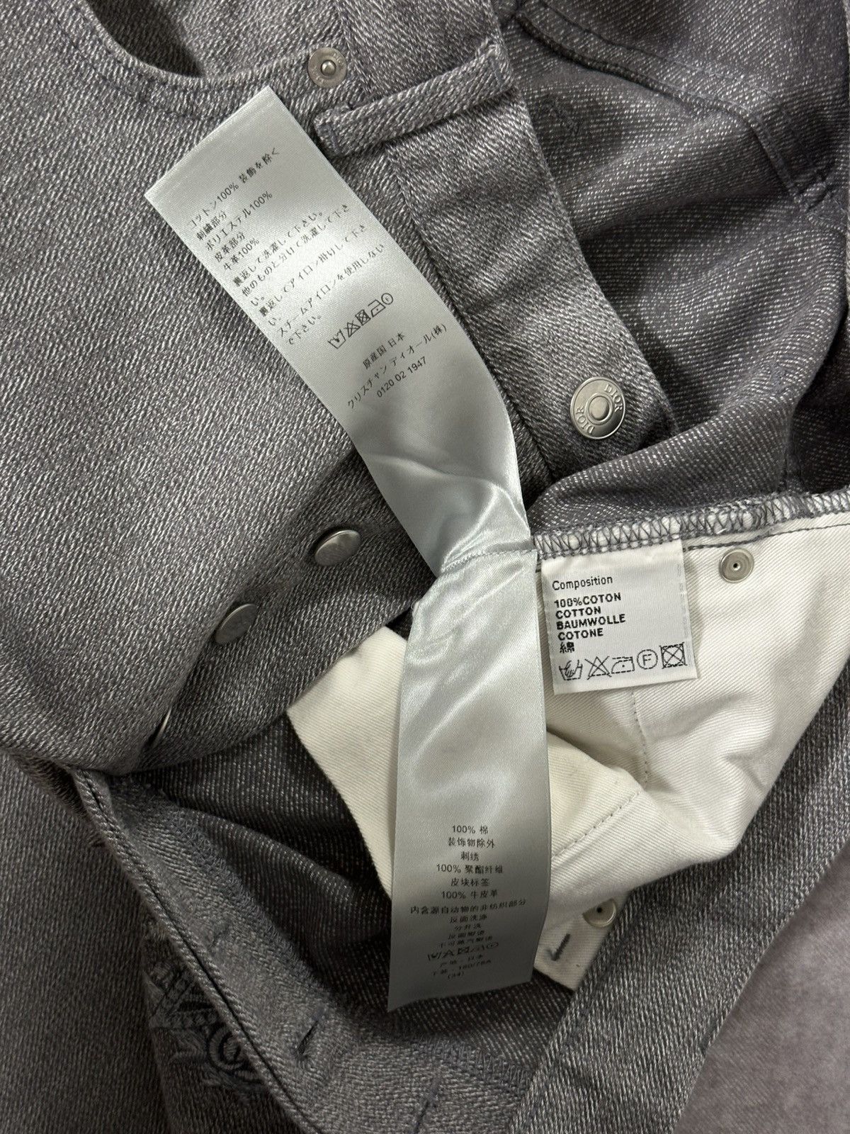 Dior Dior Slim 17_Regular Logo Pants Size US 34 / EU 50 - 11 Thumbnail