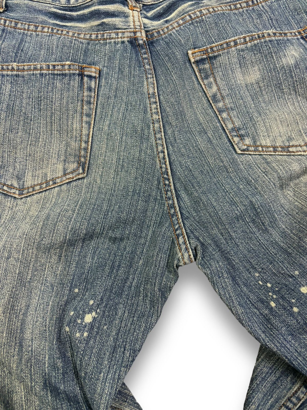 Hysteric Glamour Vintage Japanese Brand Patchwork Loose Fit Distressed Jeans Size US 33 - 12 Thumbnail