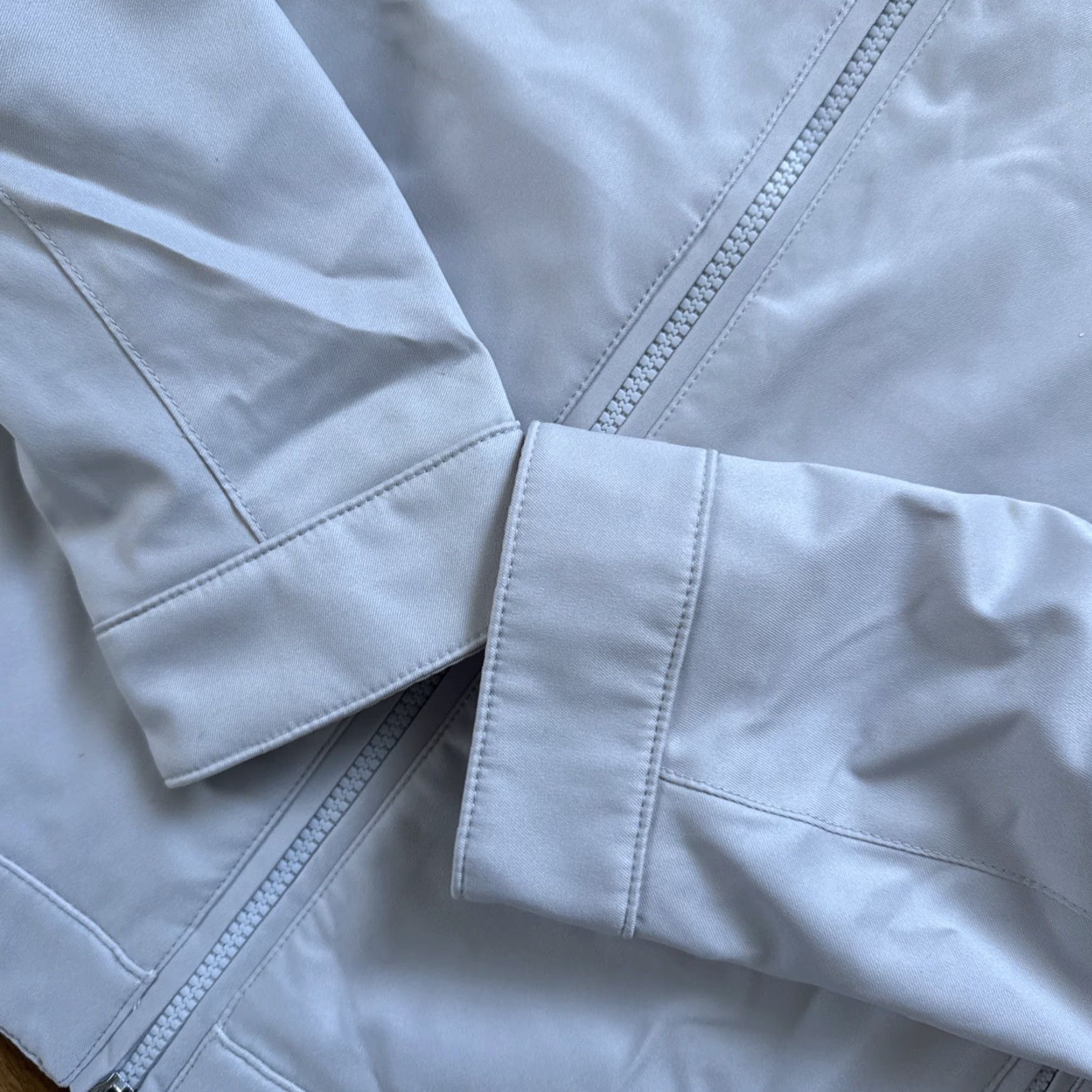 Michael Kors MICHAEL KORS Gray Pearl Windbreaker Rain Jacket Mens M C20 Jacket Size US M / EU 48-50 / 2 - 6 Thumbnail