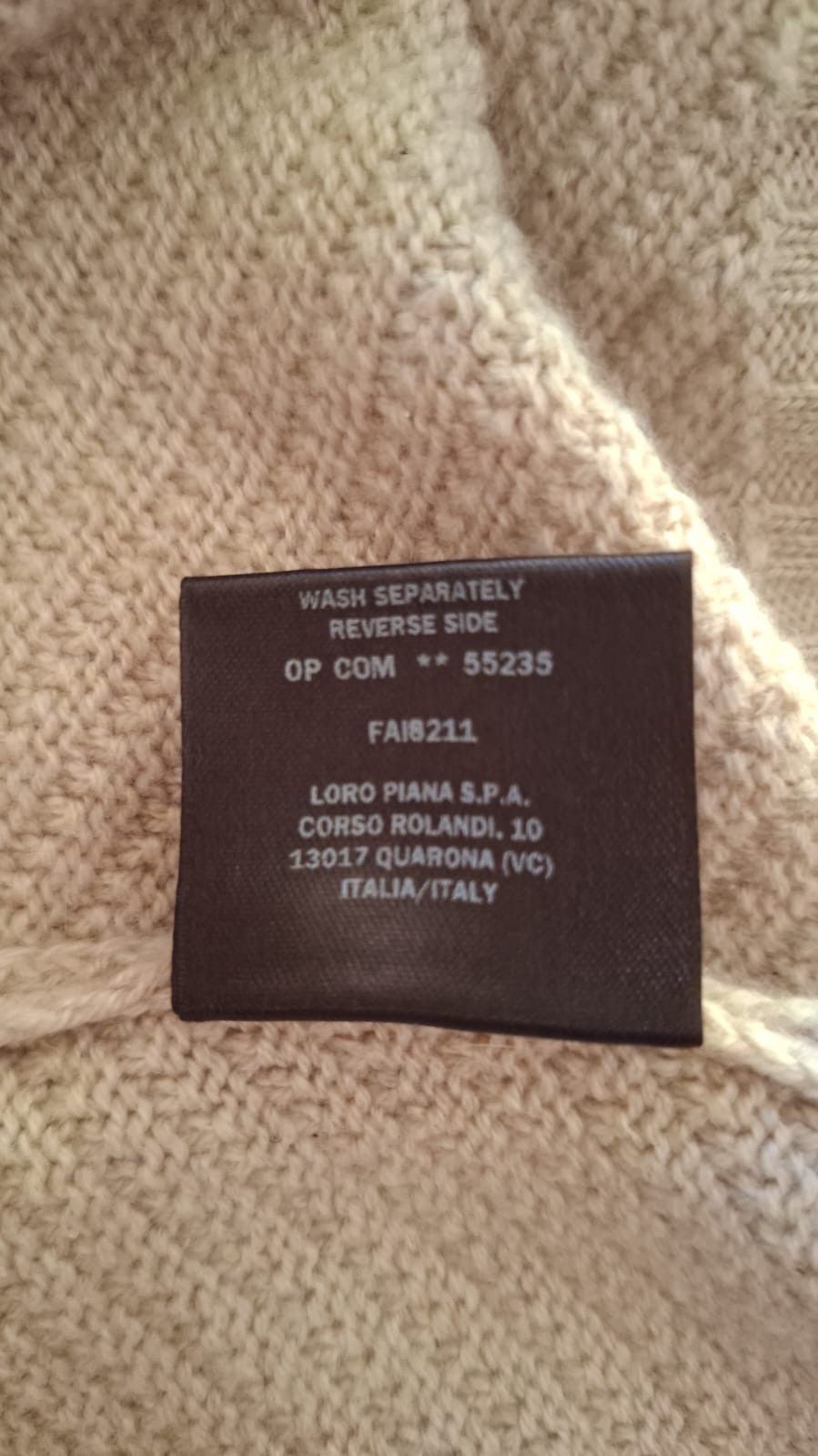 Loro Piana Loro Piana Cable Knit Baby Cashmere Size US L / EU 52-54 / 3 - 5 Thumbnail