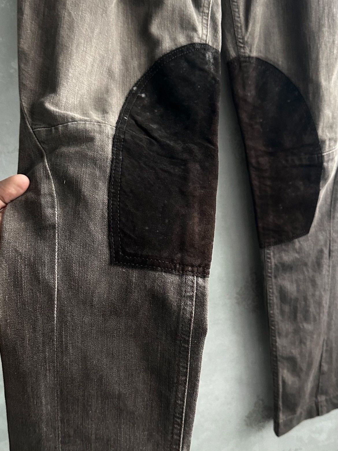 Dolce & Gabbana Vintage Dolce & Gabbana Suede Patches Denim-2505 Size US 28 / EU 44 - 3 Thumbnail