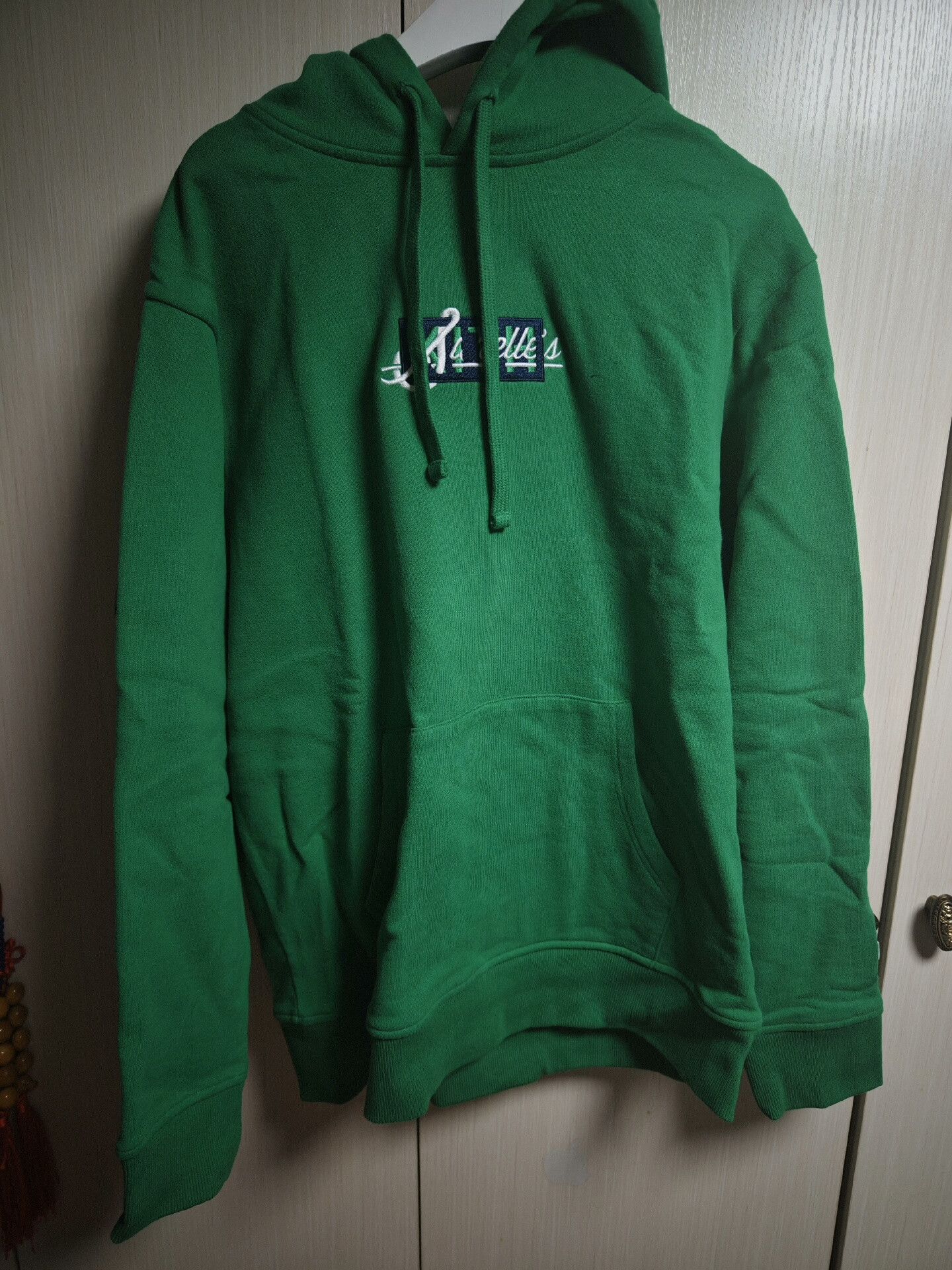 Kith kith sadelles box logo green hoodie Size US L / EU 52-54 / 3 - 1 Thumbnail