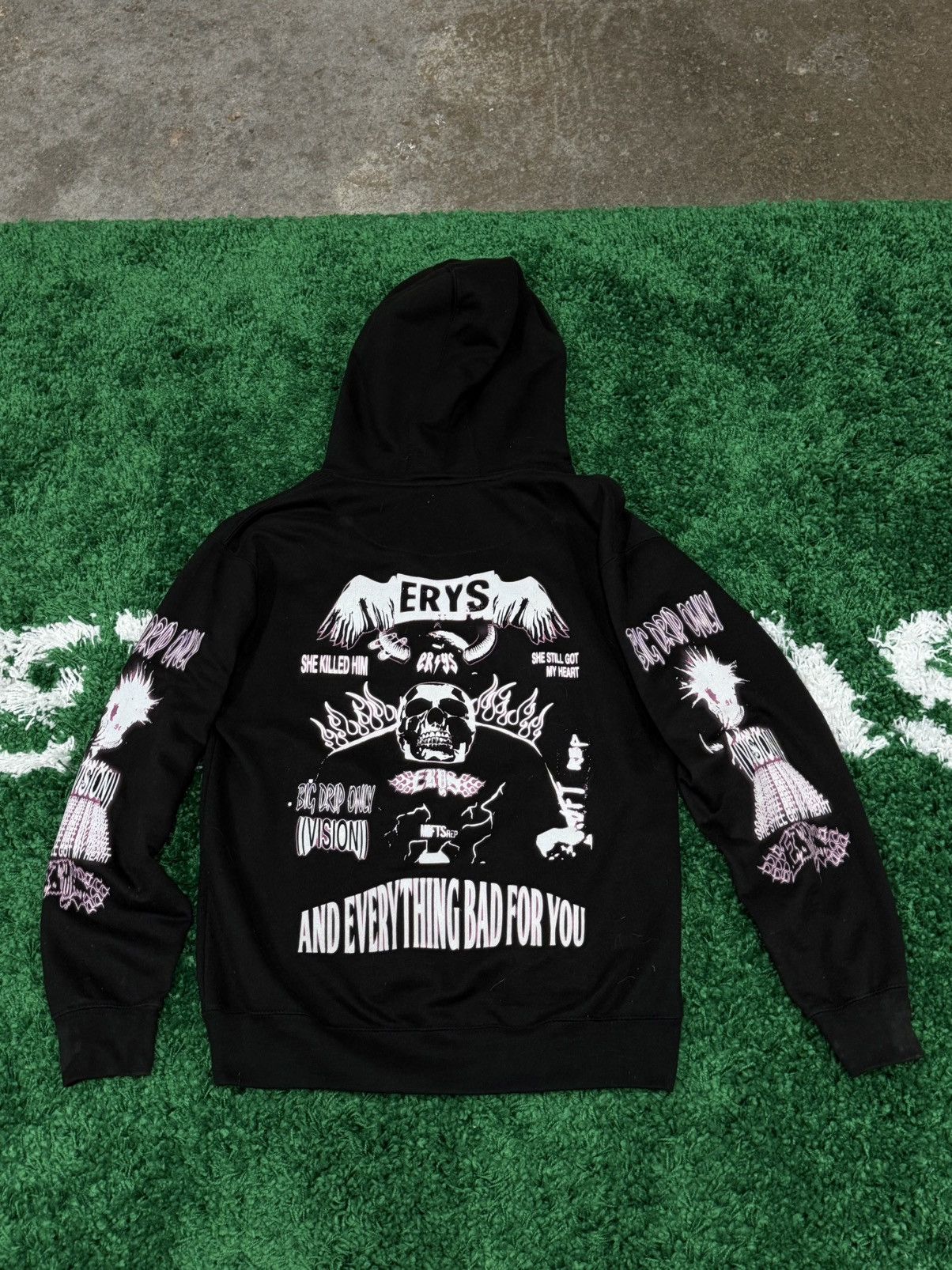 Msftsrep MSFTSrep Everything Bad Syre Erys Jaden Smith Vision Hoodie Size US M / EU 48-50 / 2 - 5 Thumbnail