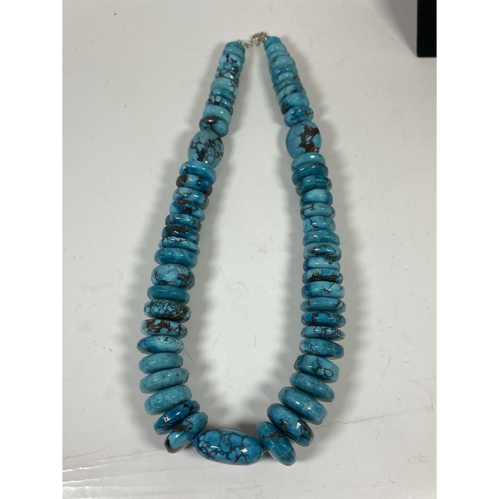 Other Turquoise Chunky Nugget Necklace w/ Marbled Matrix Size ONE SIZE - 2 Thumbnail