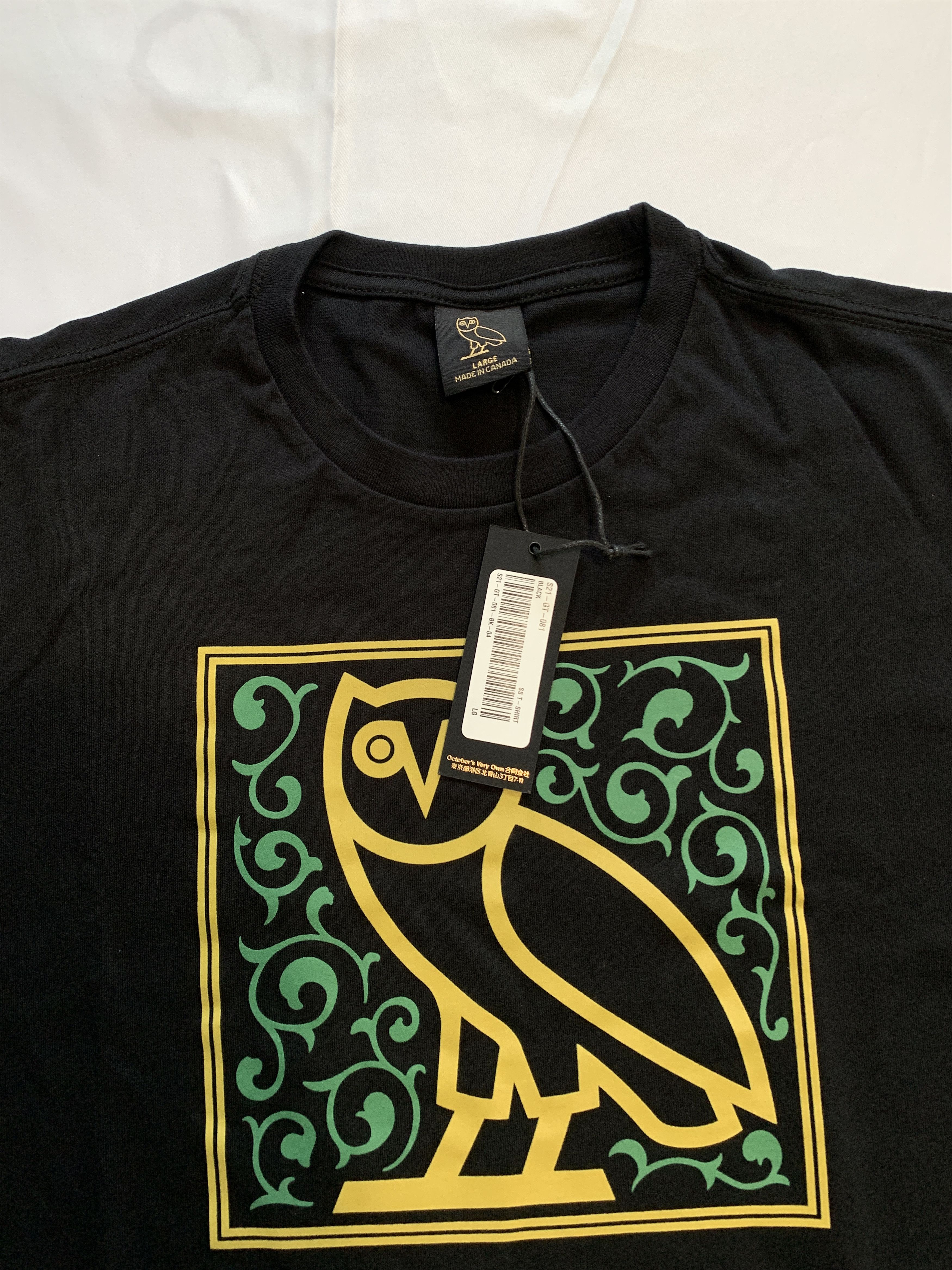 Drake *RARE* OVO Family Arabic Calligraphy Owl T-shirt Black Size US L / EU 52-54 / 3 - 6 Thumbnail