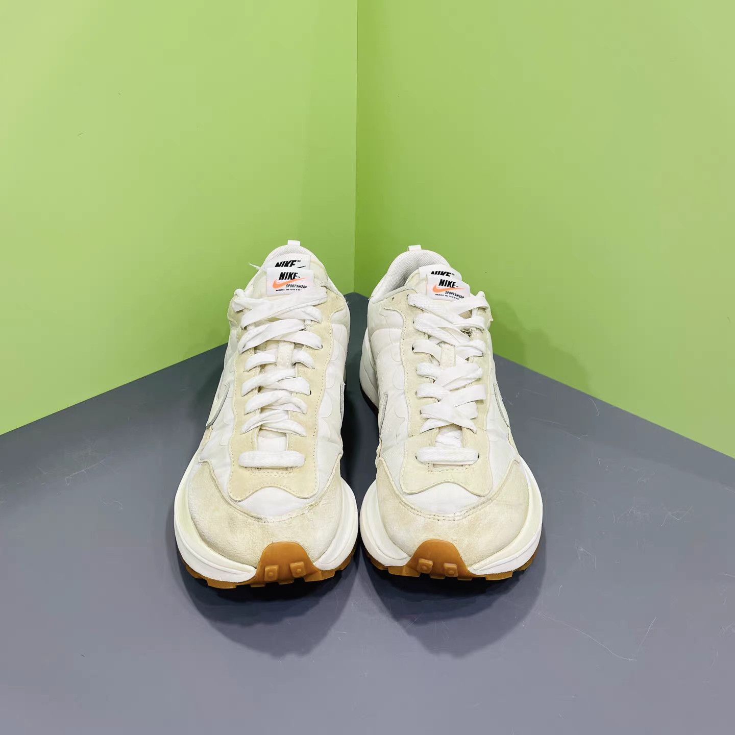Nike Sacai x Nike VaporWaffle Sneakers K15 Size US 12 / EU 45 - 2 Thumbnail