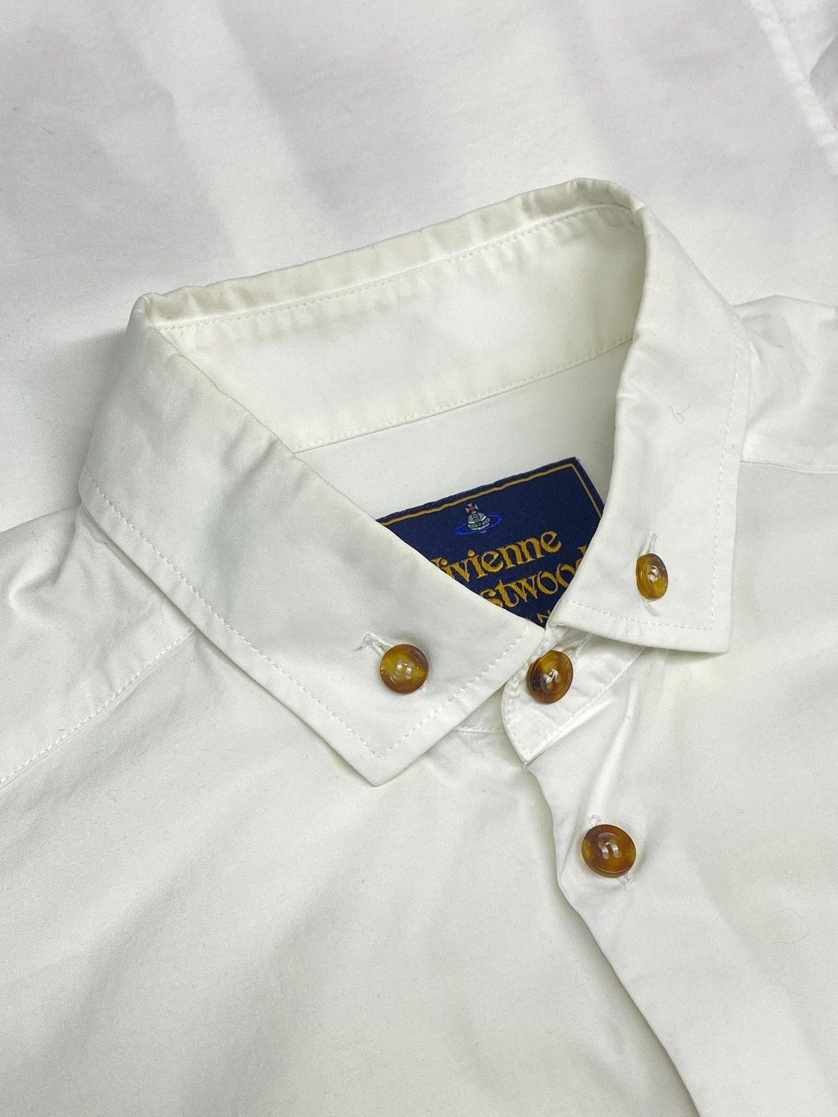 Vivienne Westwood 🔥 VIVIENNE WESTWOOD ORB BUTTON-UP MOD CLASSIC BRIT Size US S / EU 44-46 / 1 - 9 Thumbnail