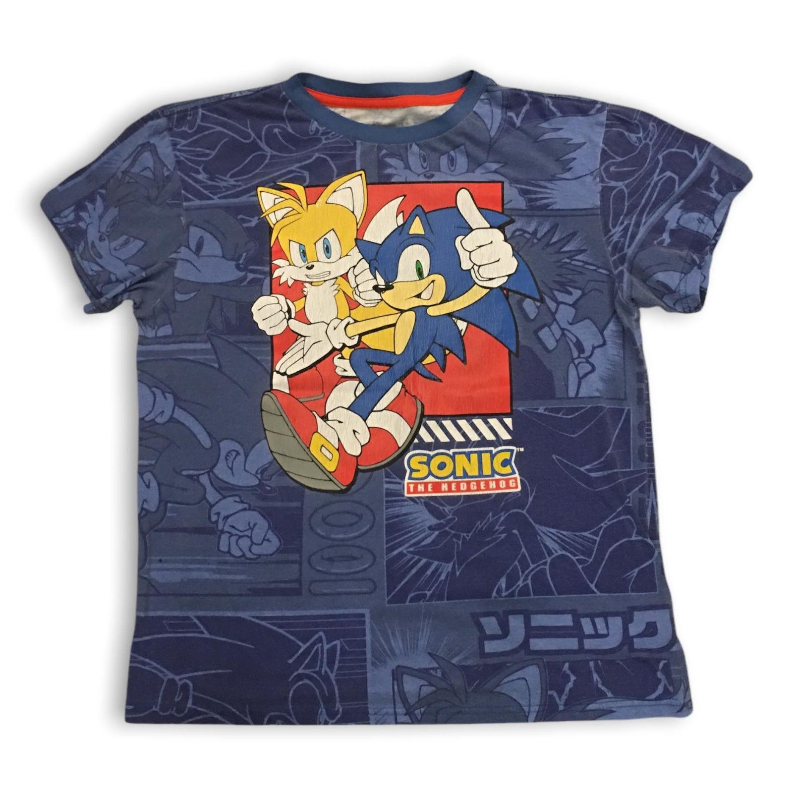 Other VINTAGE Sega Freeze Sonic The Hedgehog T-Shirt Small/Medium Size US M / EU 48-50 / 2 - 3 Thumbnail