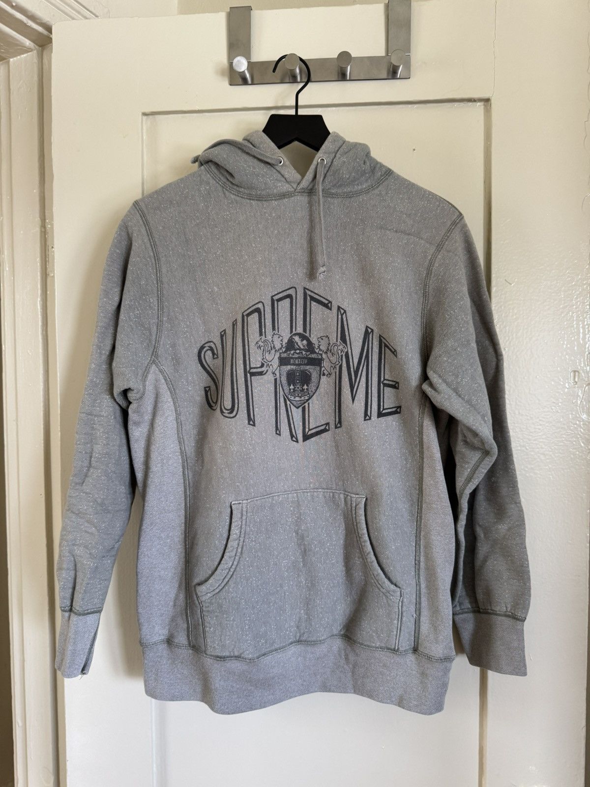Futura × Reigning Champ × Supreme Supreme “Fuck You Pay Me” Hoodie