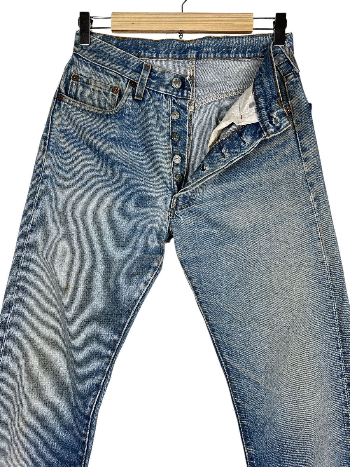 Levi's 🔥 80s Vintage Levis 1501 Denim Jeans Made In Usa - Size 28 Size US 28 / EU 44 - 5 Thumbnail