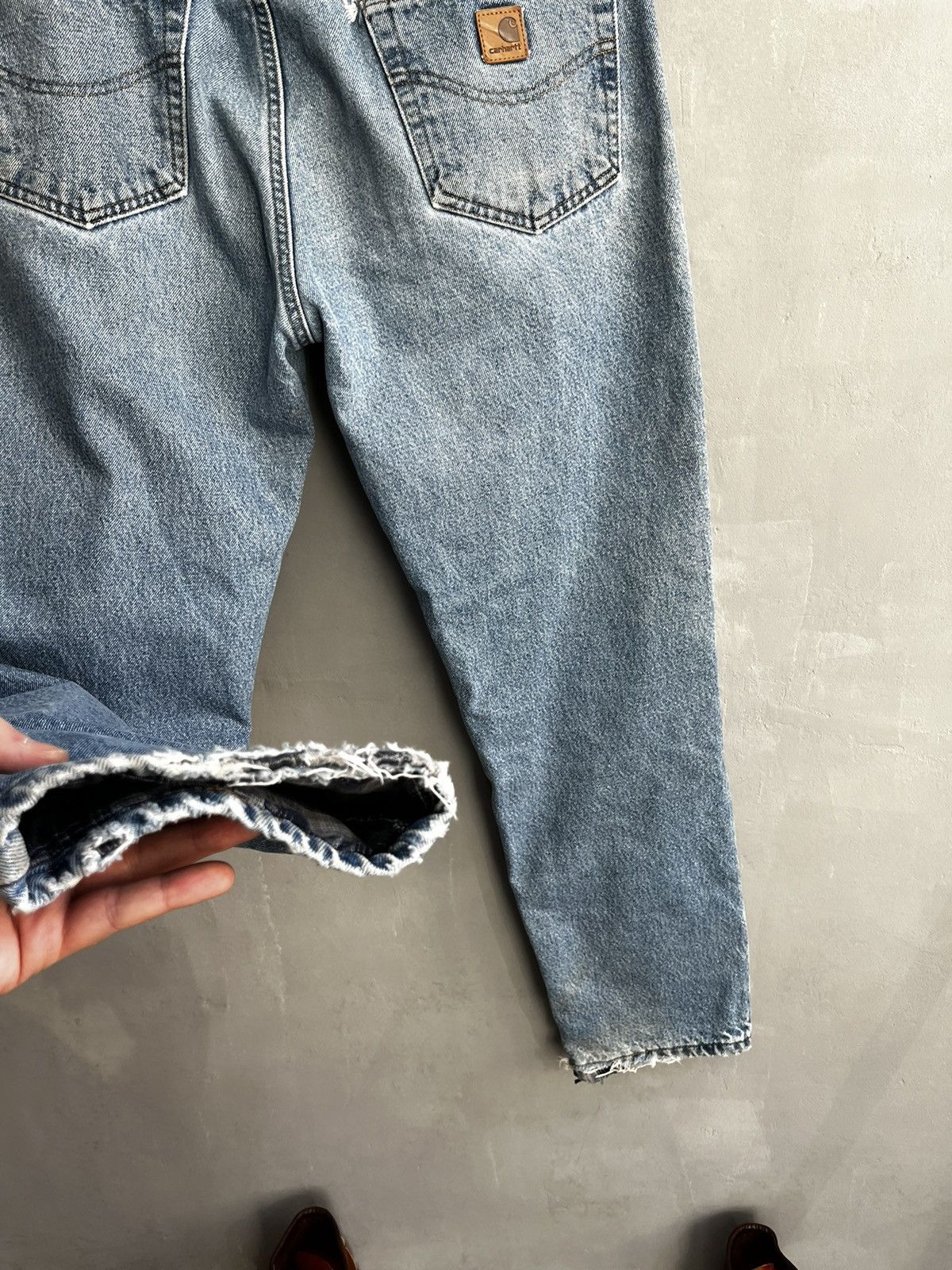 Carhartt × Vintage Carhartt denim vintage 90s Size US 36 / EU 52 - 13 Thumbnail