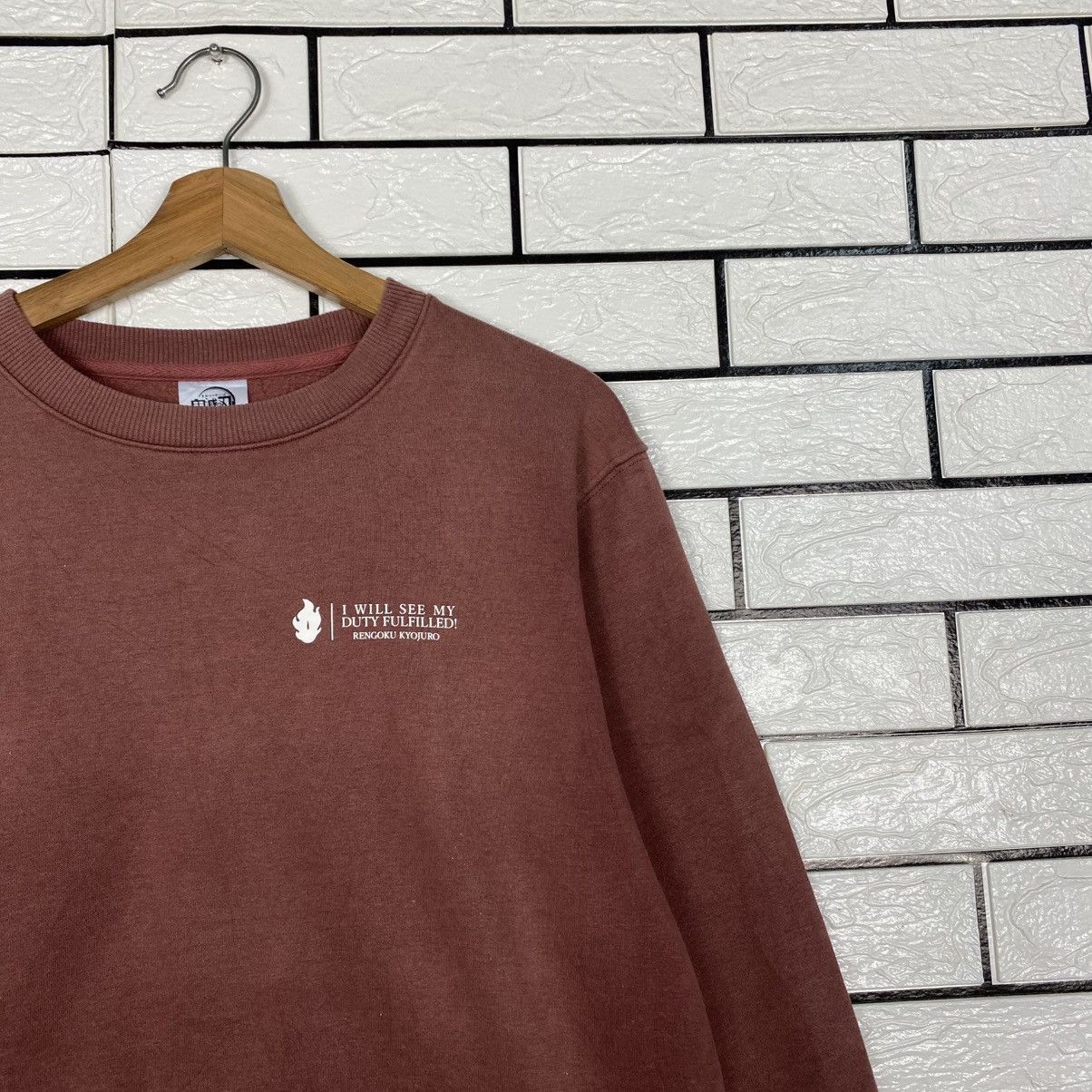 Japanese Brand Vintage Sweatshirt Demon Slayer Full Print Size US S / EU 44-46 / 1 - 7 Thumbnail