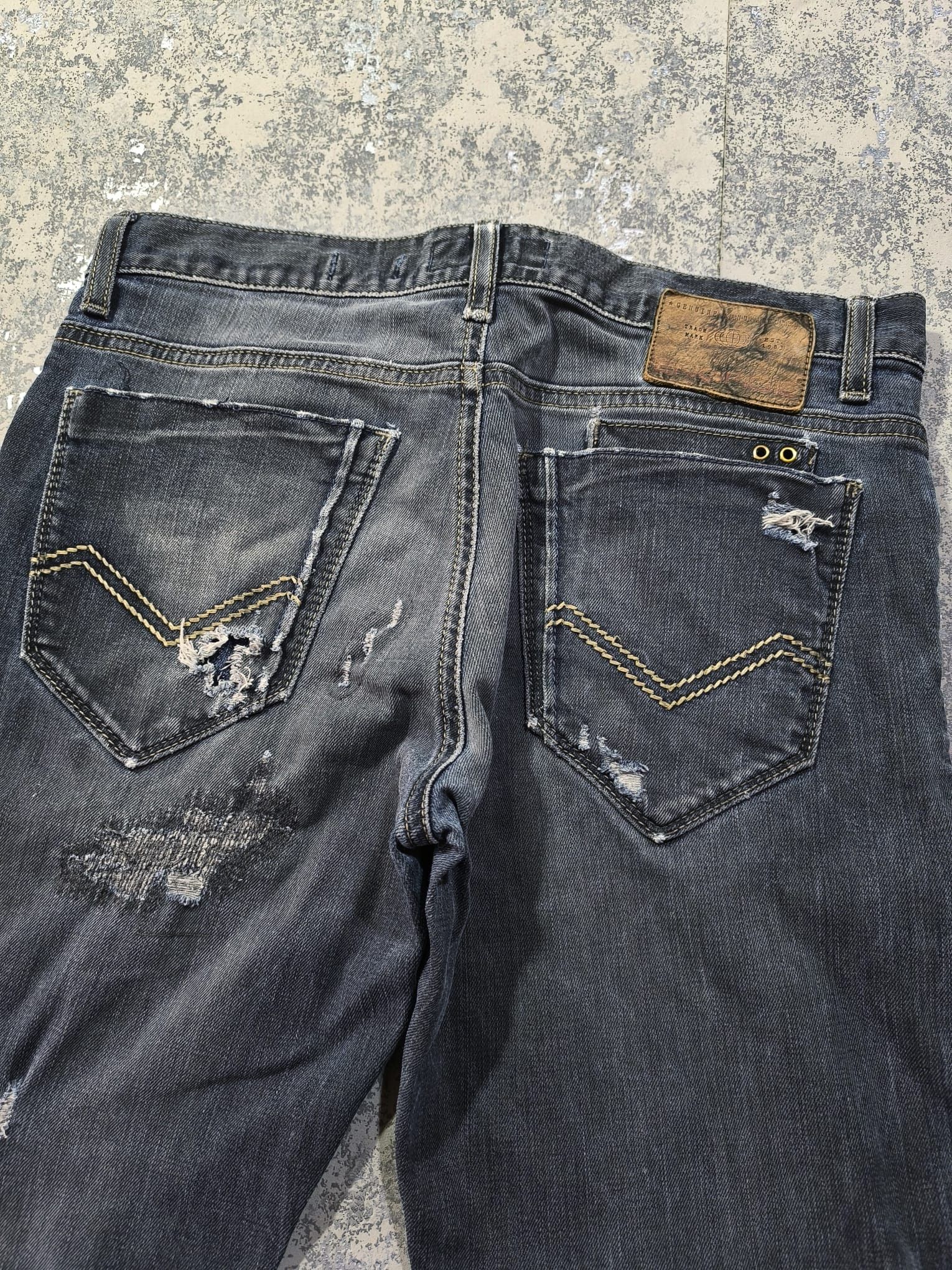 Hysteric Glamour trashed hedi slimane type slimfit destroyed energie jeans Size US 32 / EU 48 - 5 Thumbnail