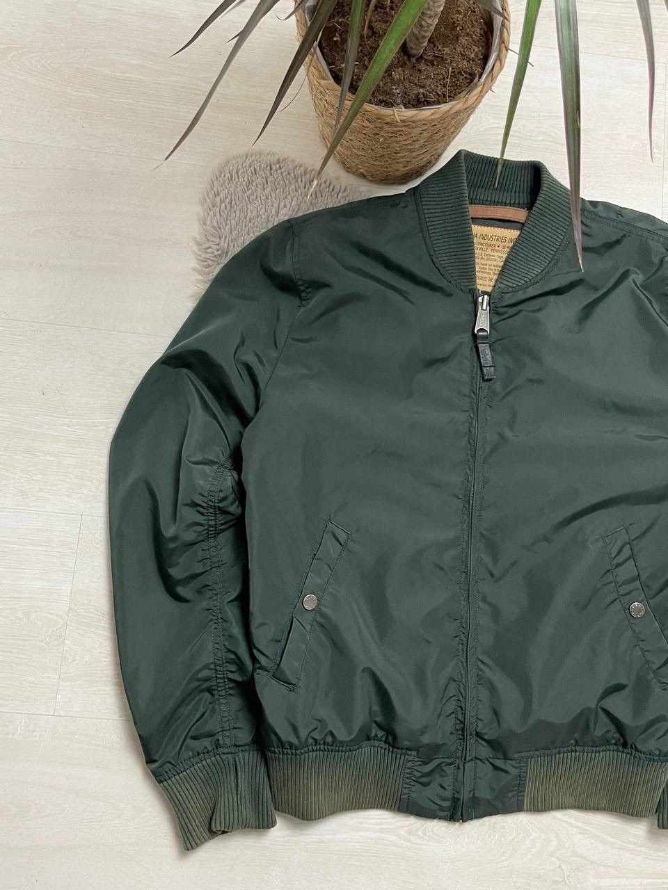 Alpha Industries × Vintage Alpha Industries Bomber Jacket MA1 Oversized Y2k Size US M / EU 48-50 / 2 - 3 Thumbnail