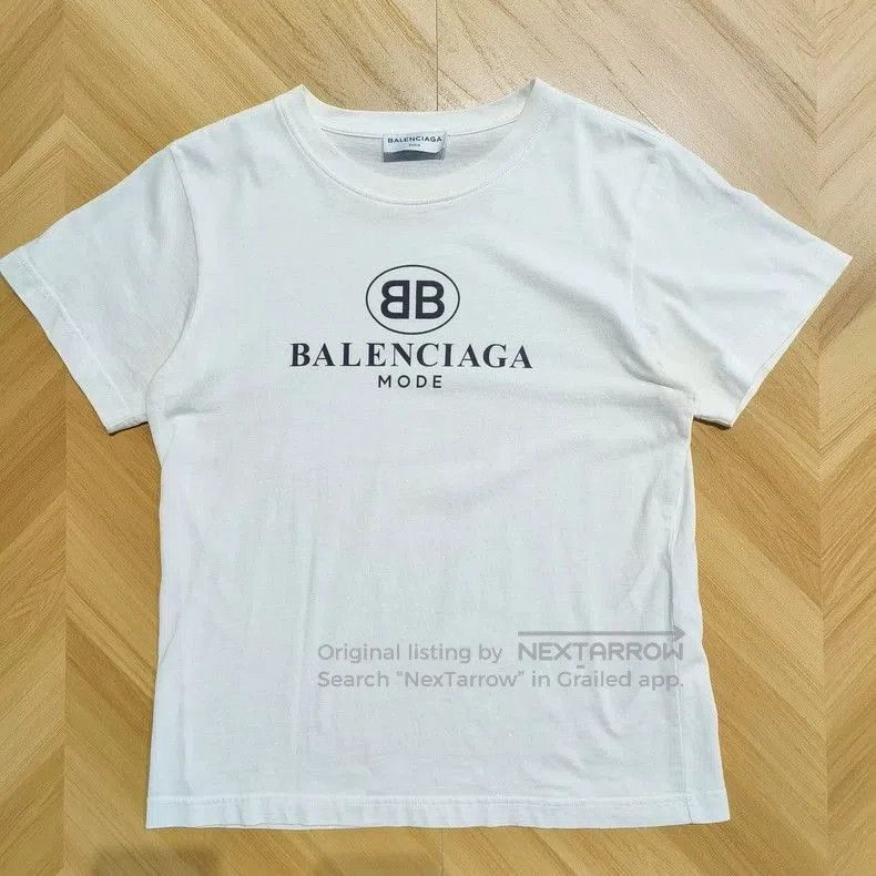 Balenciaga Balenciaga BB Mode Short Sleeve T. Size US L / EU 52-54 / 3 - 1 Thumbnail