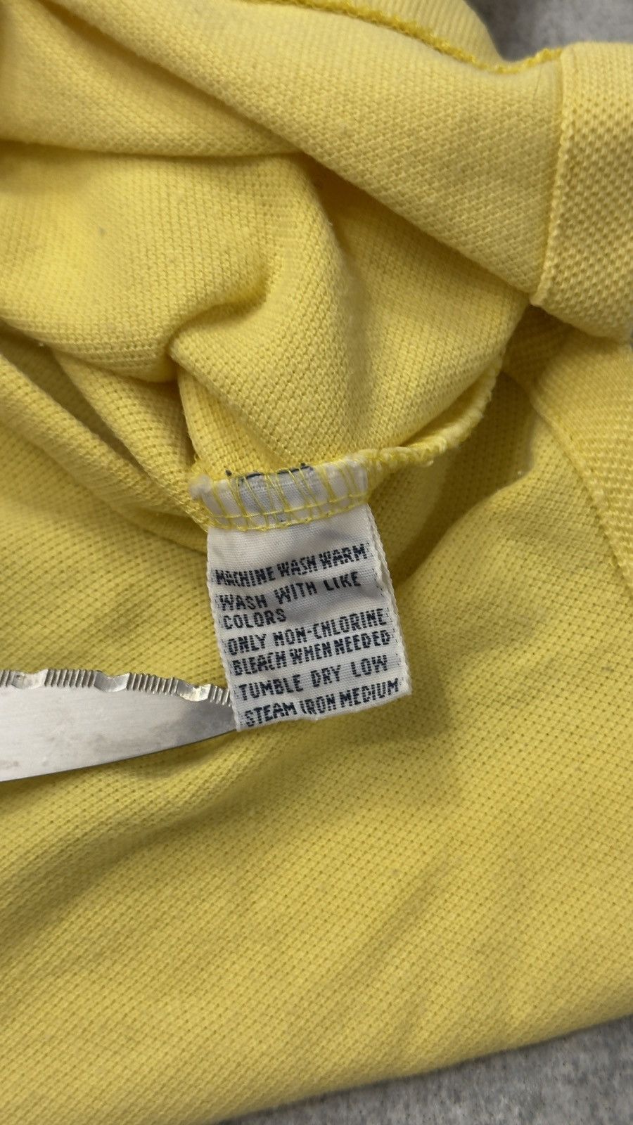 Polo Ralph Lauren × Vintage POLO by Ralph Lauren Vintage faded lemon yellow Size US M / EU 48-50 / 2 - 6 Thumbnail