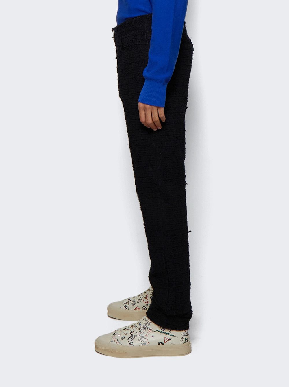 Givenchy o1mle0426 Slim Fit Denim Trousers in Black Size US 38 / EU 54 - 4 Thumbnail