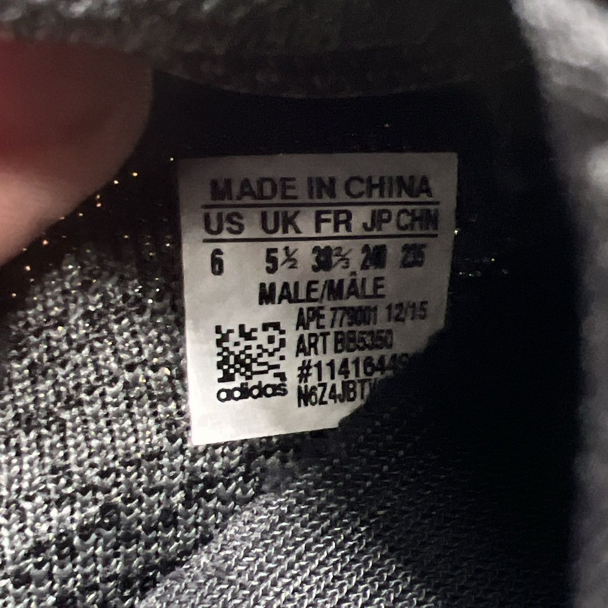 Adidas Yeezy boost 350 pirate black Size US 6 / EU 39 - 9 Thumbnail