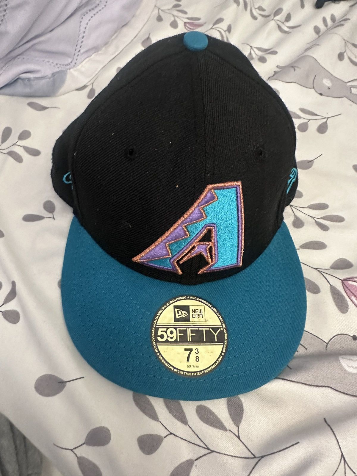New Era Arizona Diamondbacks - Size 7 3/8 - Teal/Black/Purple Size ONE SIZE - 1 Thumbnail
