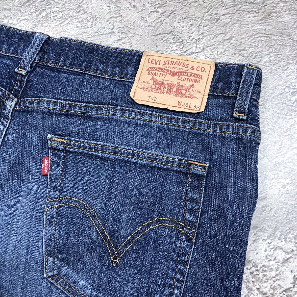 Vintage Vintage 90s Levis Baggy Relaxed Fit Distressed Jeans Grunge Size US 38 / EU 54 - 6 Thumbnail