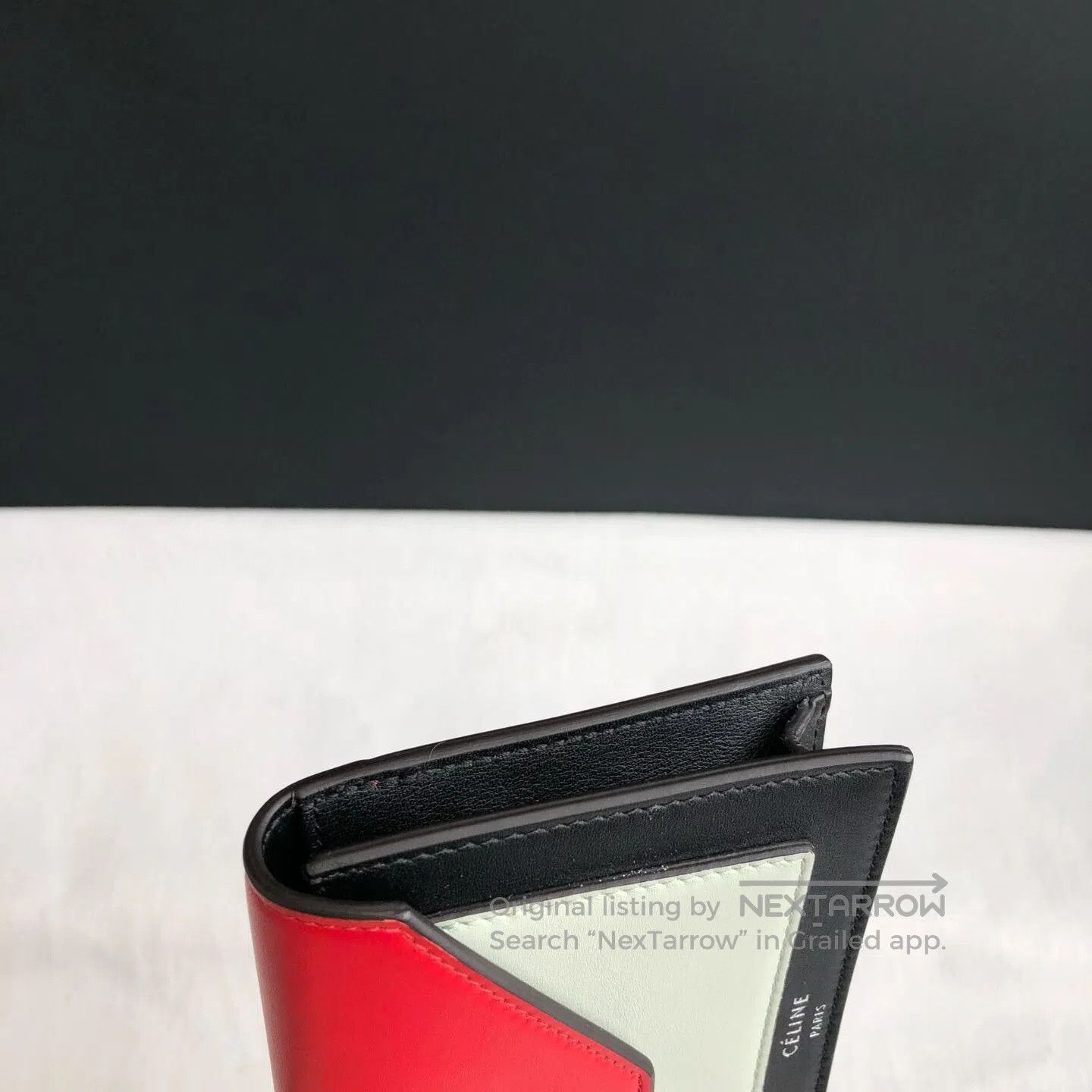 Celine CELINE Classic Colorblock Folding Card Case. Size ONE SIZE - 5 Thumbnail