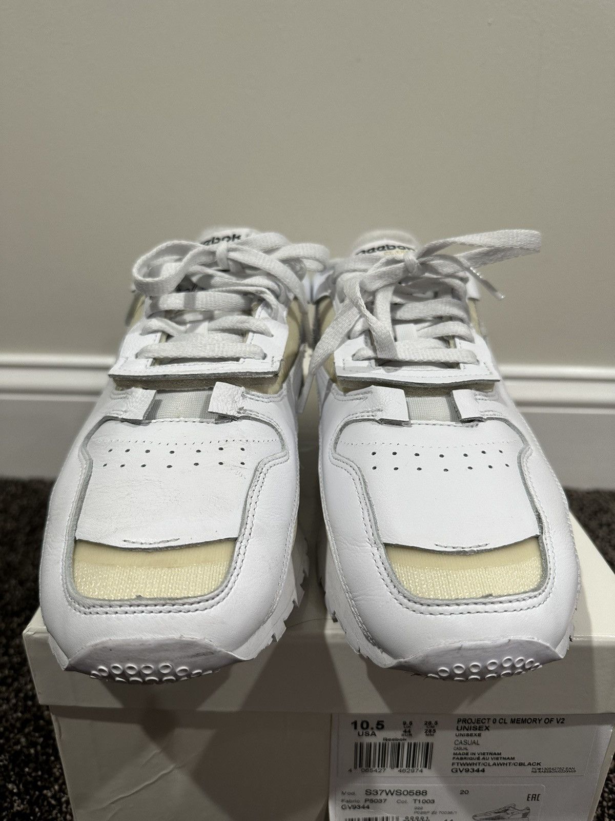 Maison Margiela × Reebok Reebok Classic Re-Co Margiela Project 0 Memory Of V2 Sneaker Size US 10.5 / EU 43-44 - 6 Thumbnail