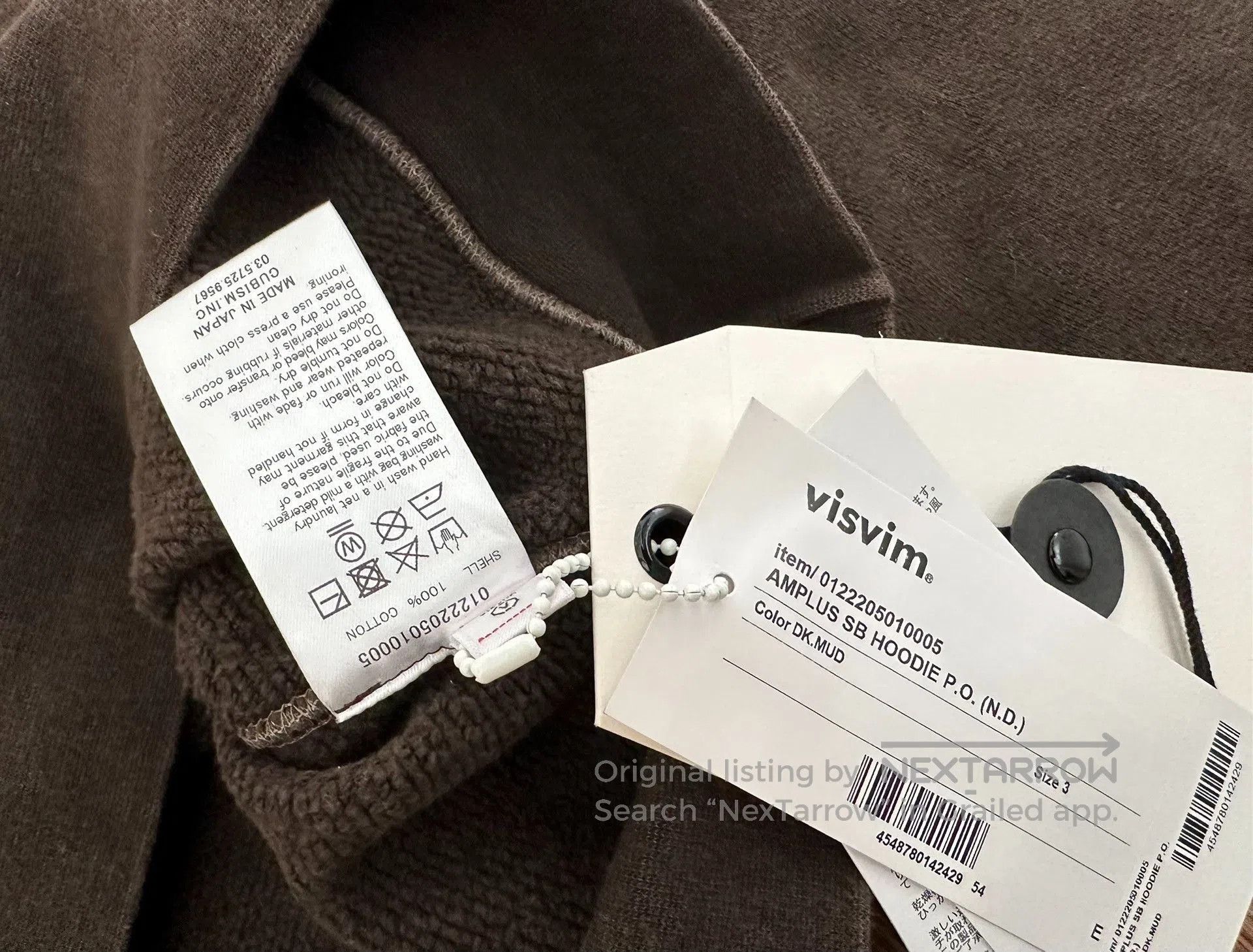 Visvim visvim amplus sb hoodie dark mud color. Size US M / EU 48-50 / 2 - 3 Thumbnail