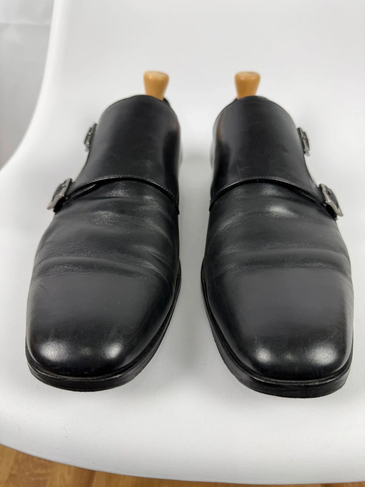 Hugo Boss Hugo Boss Genuine Leather Monks Shoes size US13 Size US 13 / EU 46 - 5 Thumbnail