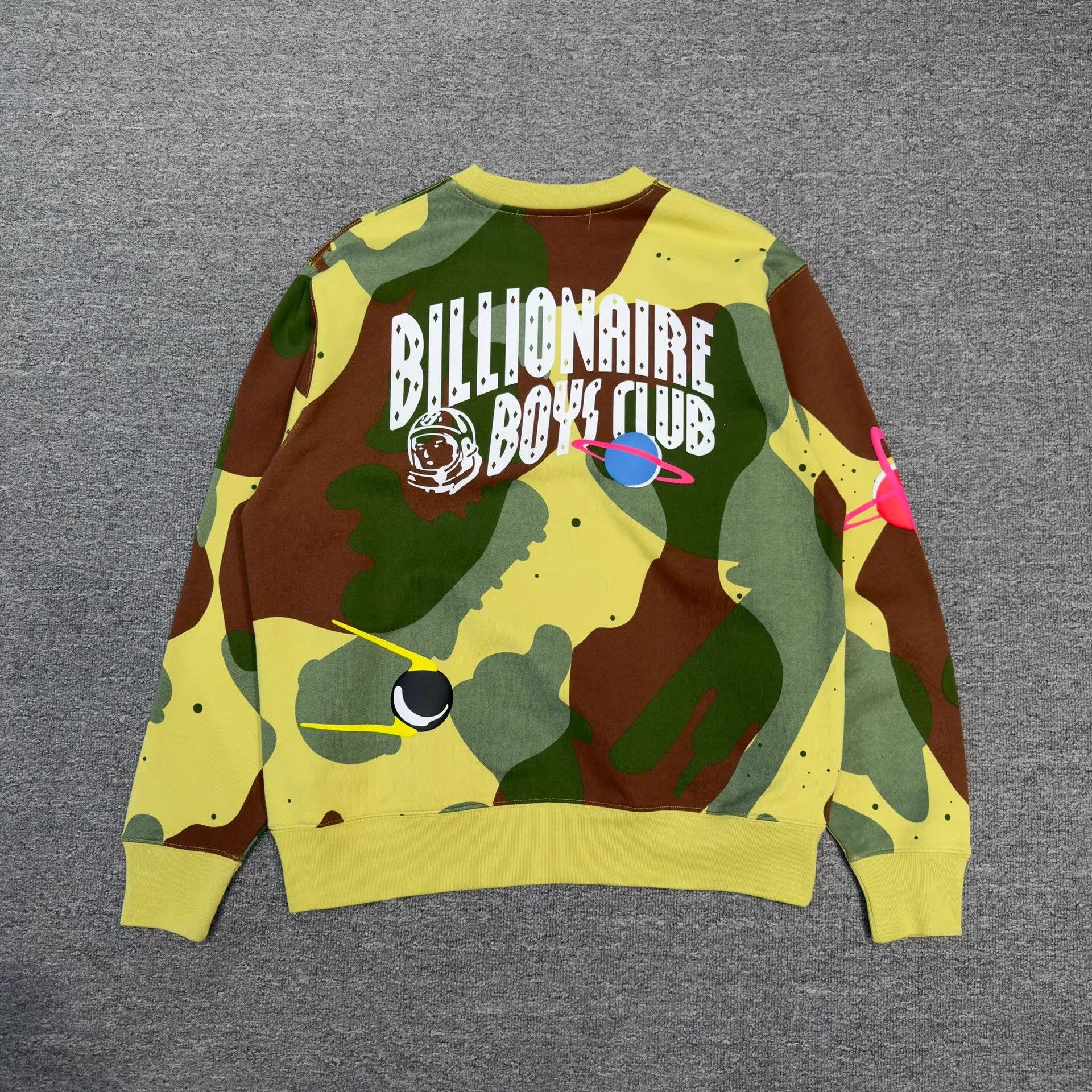 Billionaire Boys Club BBC Camo Sweatshirt Q5 Size US S / EU 44-46 / 1 - 2 Thumbnail