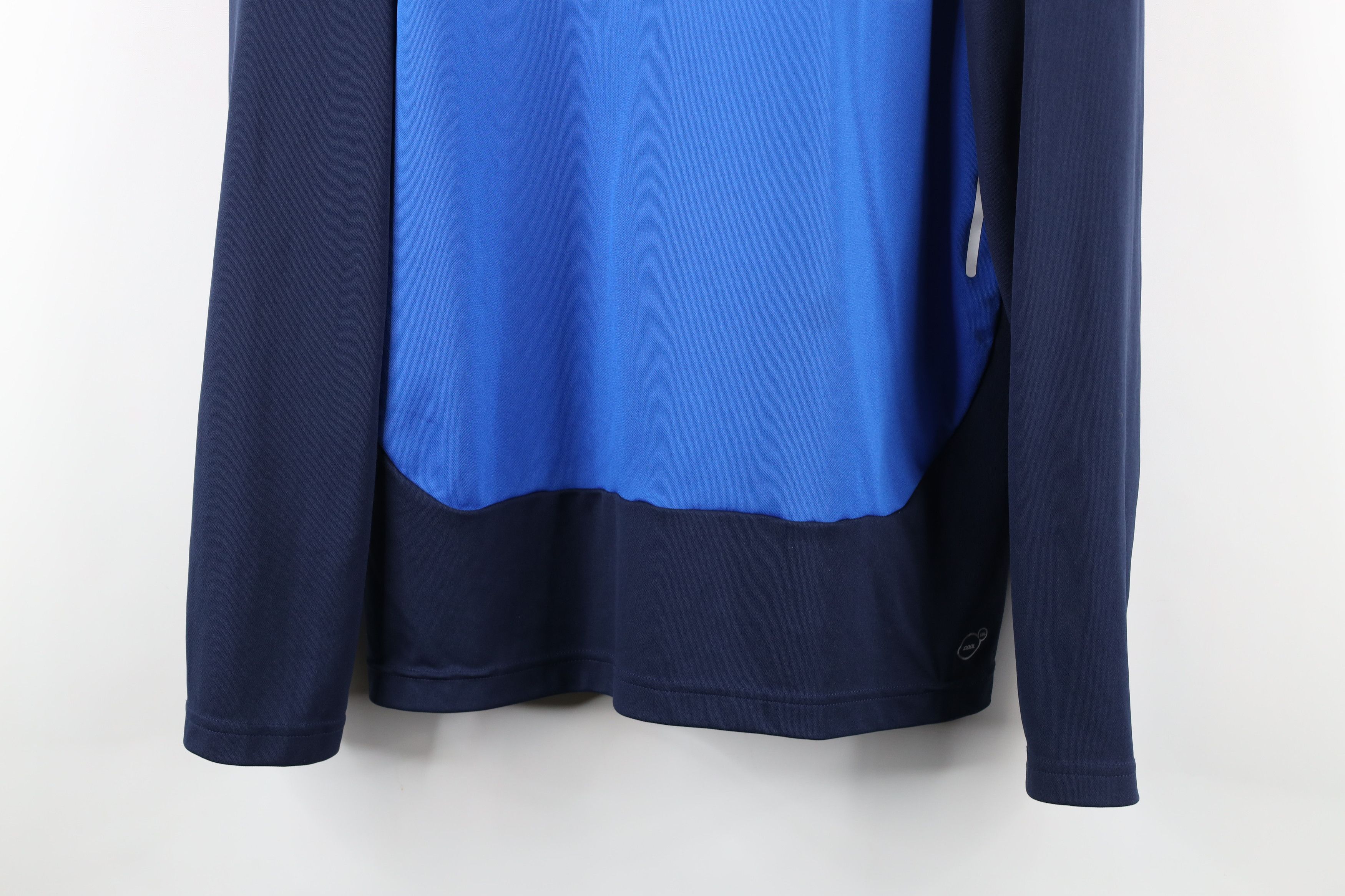 Puma × Vintage Puma Long Sleeve FIGC Italia Italy Soccer Jersey Shirt Blue Size US L / EU 52-54 / 3 - 3 Thumbnail