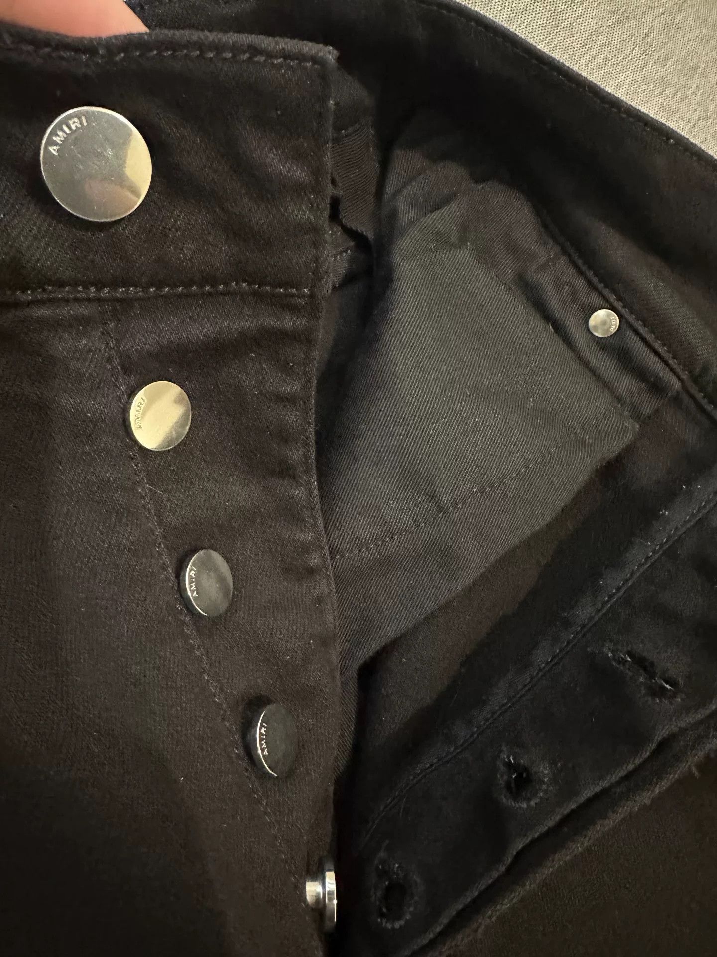 Amiri amiri black denim pants size 34 Size US 34 / EU 50 - 3 Thumbnail