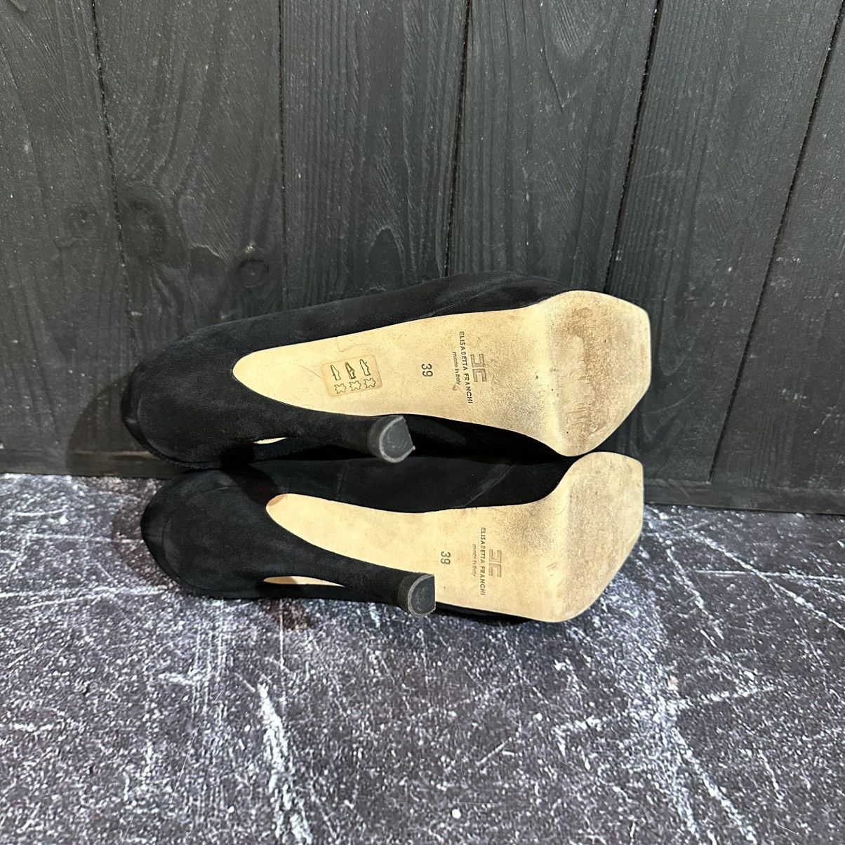 Elisabetta Franchi ELISABETTA FRANCHI Women’s Suede Heels Size 39 Size US 9 / IT 39 - 13 Thumbnail