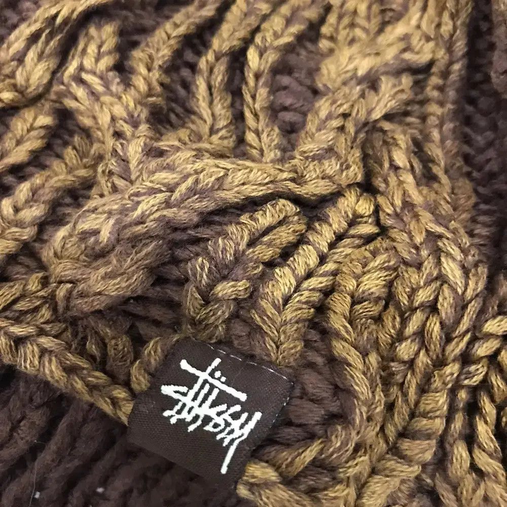 Stussy Stussy Rare Design Knit Beanie Hat Size ONE SIZE - 7 Thumbnail