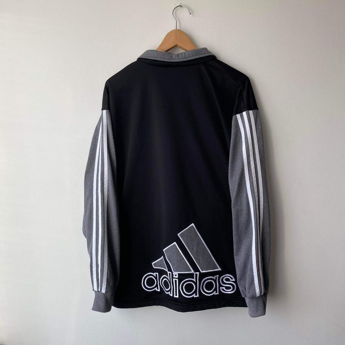 Adidas Adidas Big Logo Zip Vintage Size US M / EU 48-50 / 2 - 2 Thumbnail