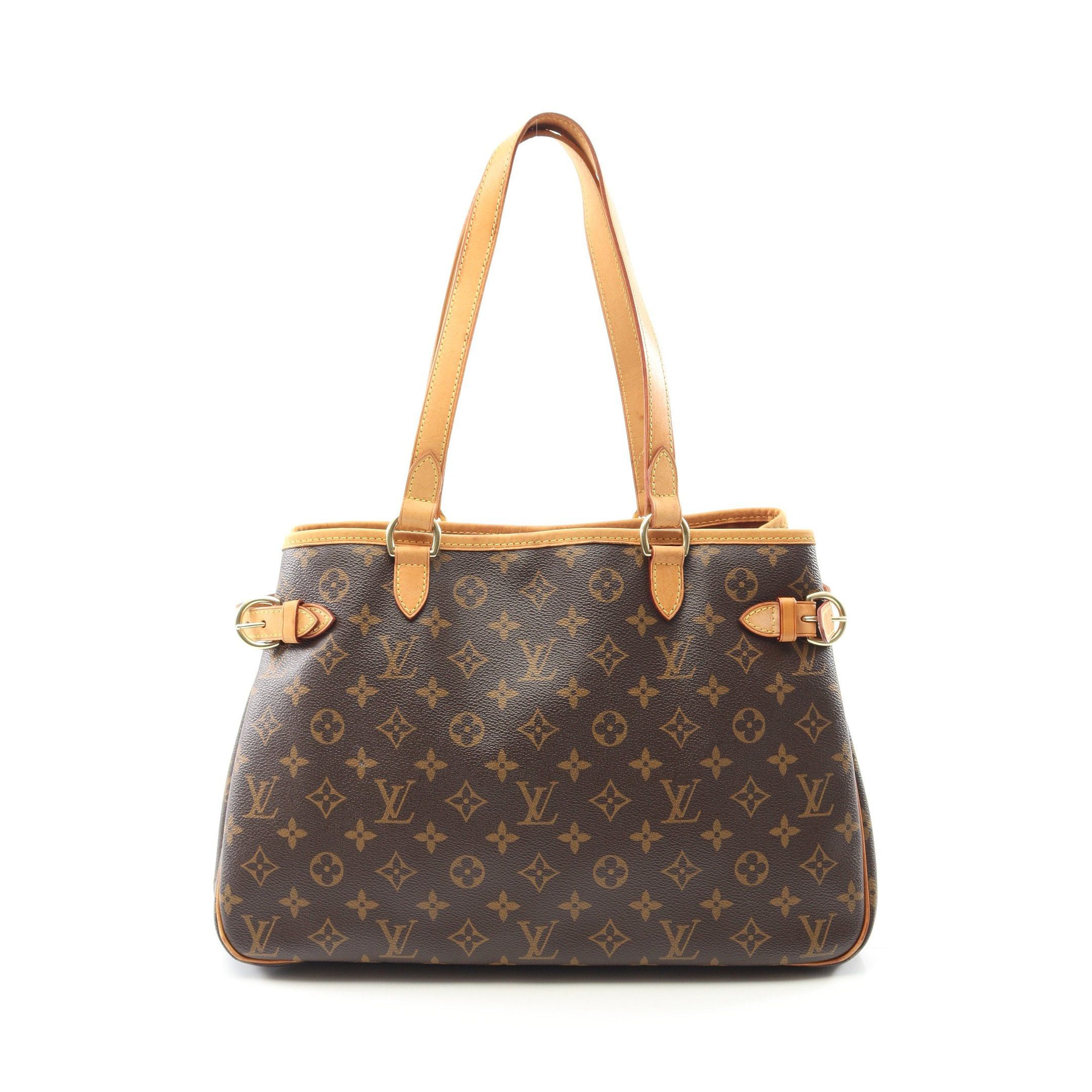Louis Vuitton Louis Vuitton Batignolles Horizontal Monogram Shoulder Bag Leather Brown Size ONE SIZE - 1 Thumbnail