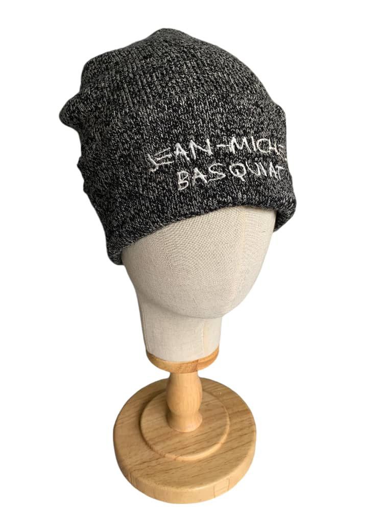 Japanese Brand × Kapital × Vintage Jean-Michel Basquiat x Uniqlo Beanie Hats Size ONE SIZE - 3 Thumbnail