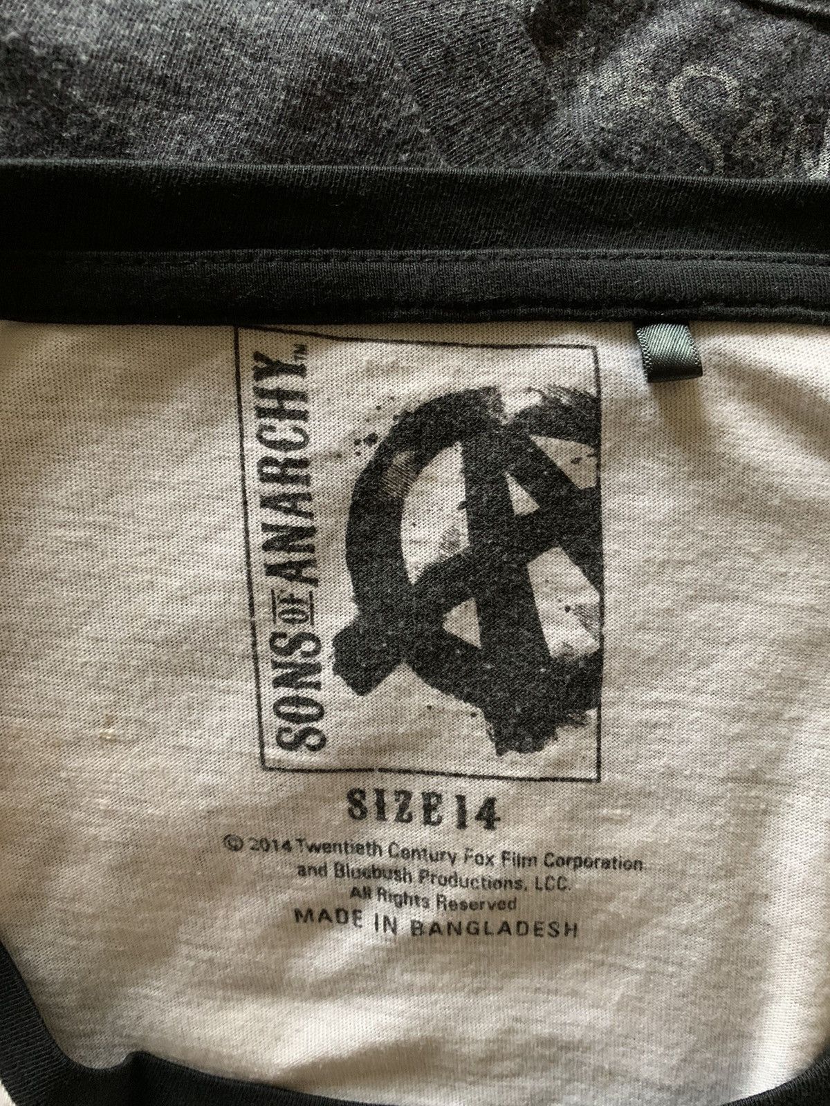 Band Tees × Vintage vintage son of anarchy 2014 Size US M / EU 48-50 / 2 - 3 Thumbnail