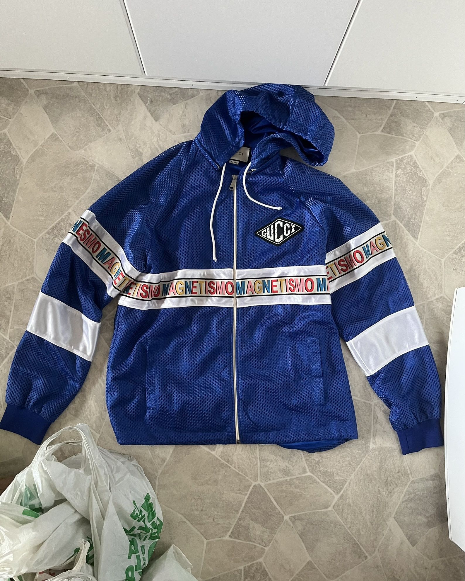 Gucci Gucci Mesh Magnetismo Jacket Size US XL / EU 56 / 4 - 3 Thumbnail