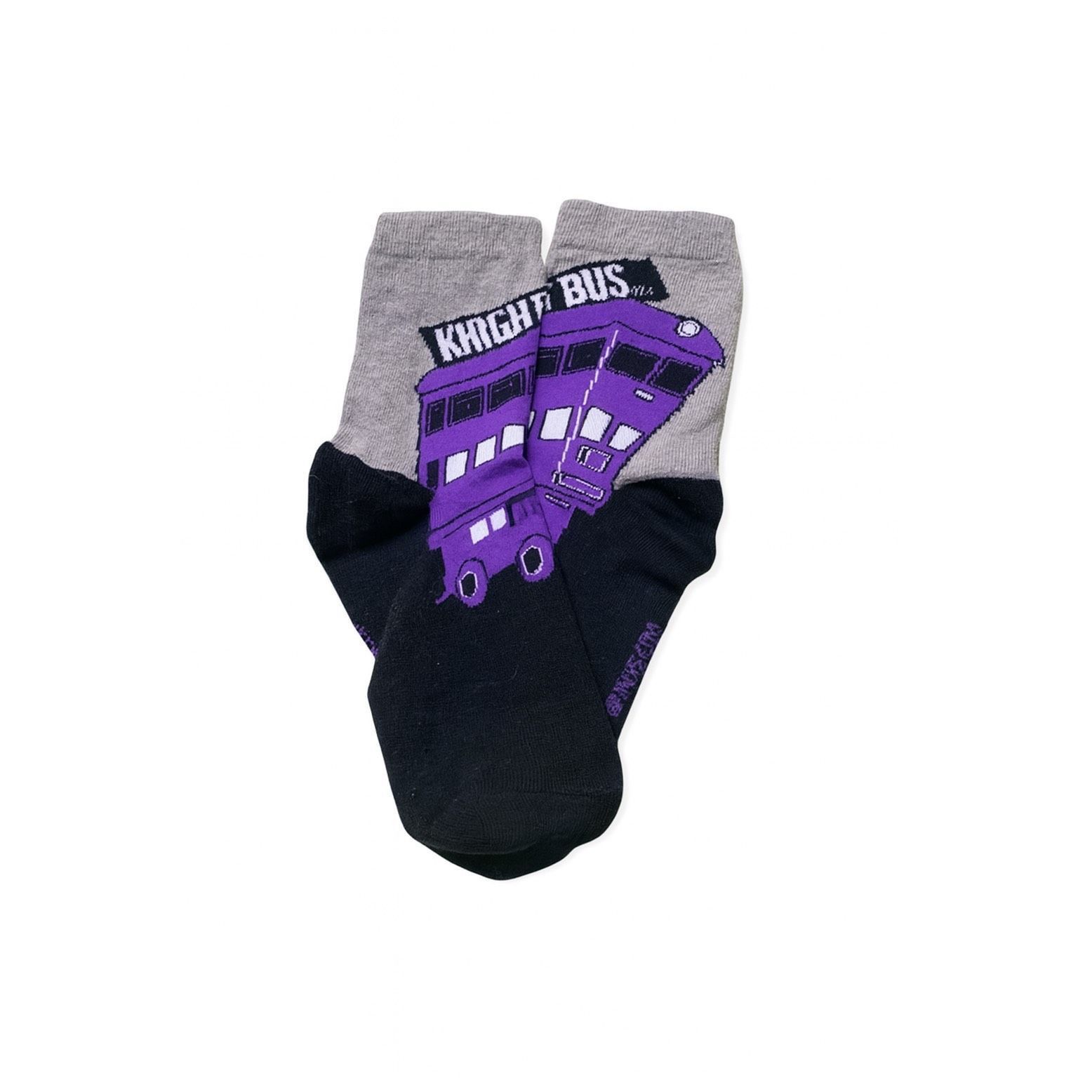 Warner Bros Harry Potter Socks 2-Pack | Slytherin & Knight Bus Size ONE SIZE - 3 Thumbnail
