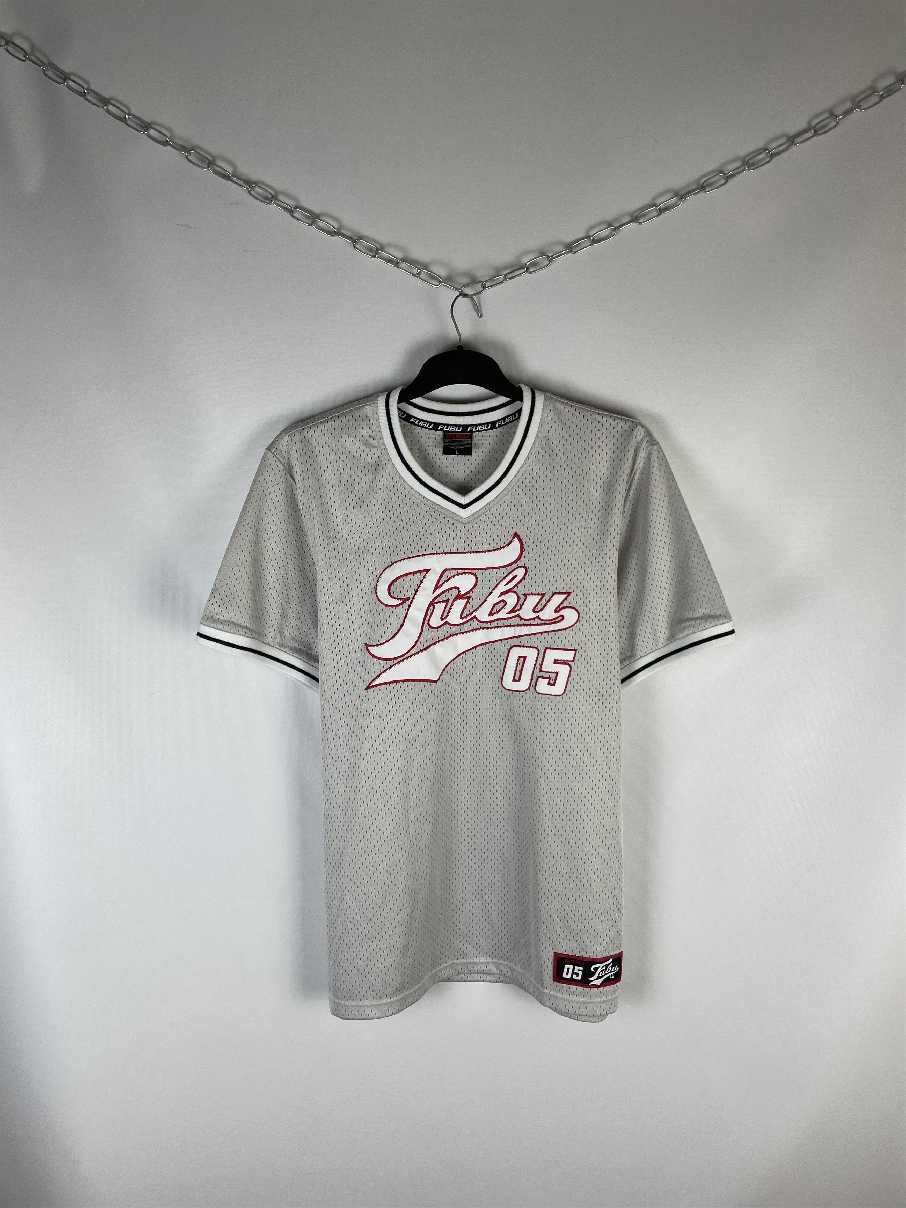 Fubu Vintage Fubu 05 Big Logo Y2K Jersey Size US L / EU 52-54 / 3 - 1 Thumbnail
