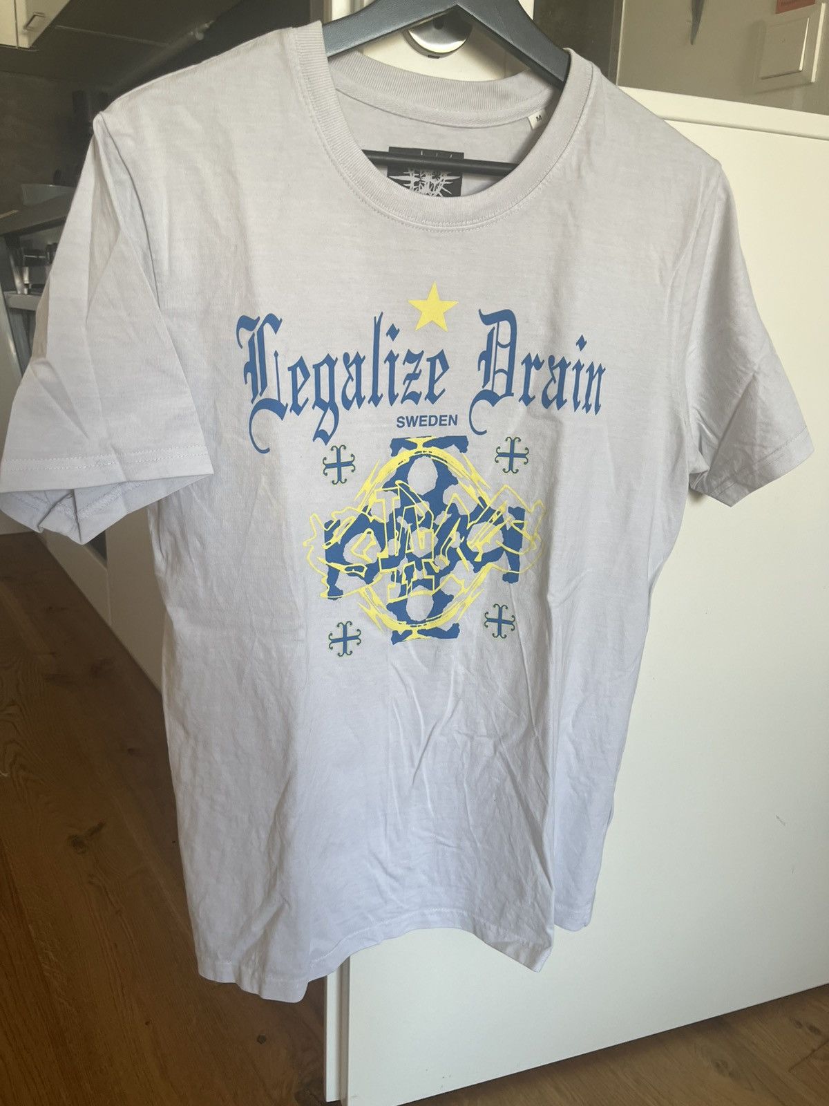 Drain Gang Legalize Drain Sweden - Bladee - T-Shirt WOW Festival Size US M / EU 48-50 / 2 - 1 Thumbnail