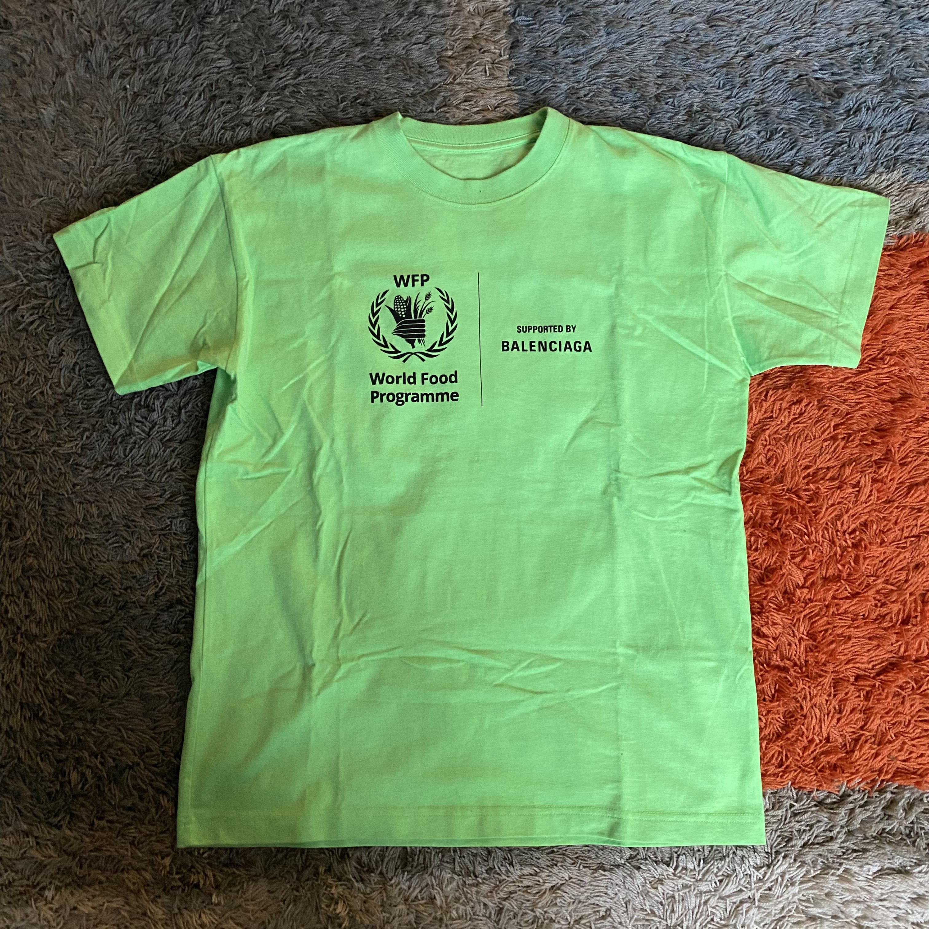 image of Balenciaga World Food Programme in Green, Men's (Size XS)