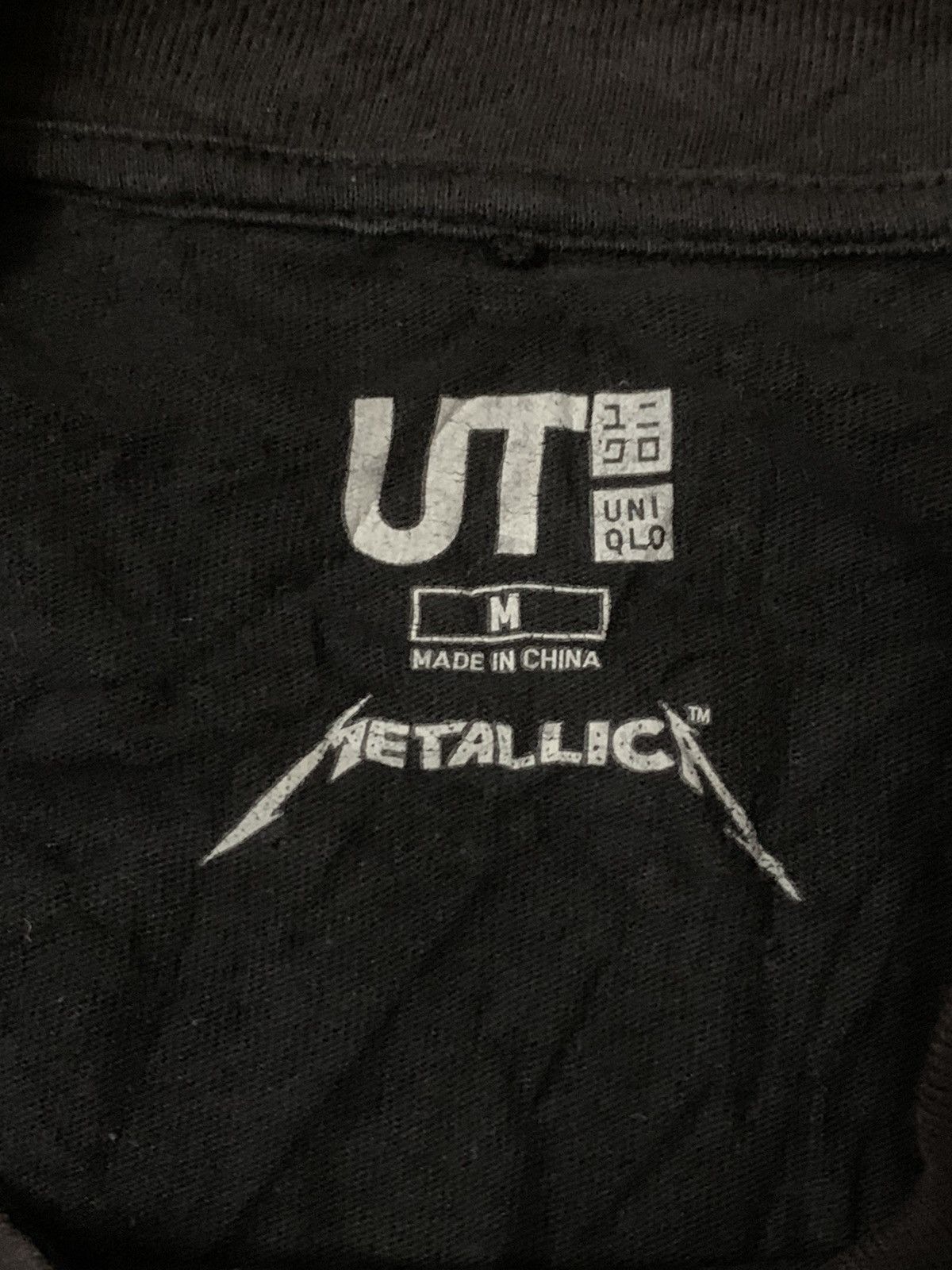 Band Tees × Metallica × Uniqlo Nice Graphics 2017 Metallica Tee Size US L / EU 52-54 / 3 - 4 Thumbnail