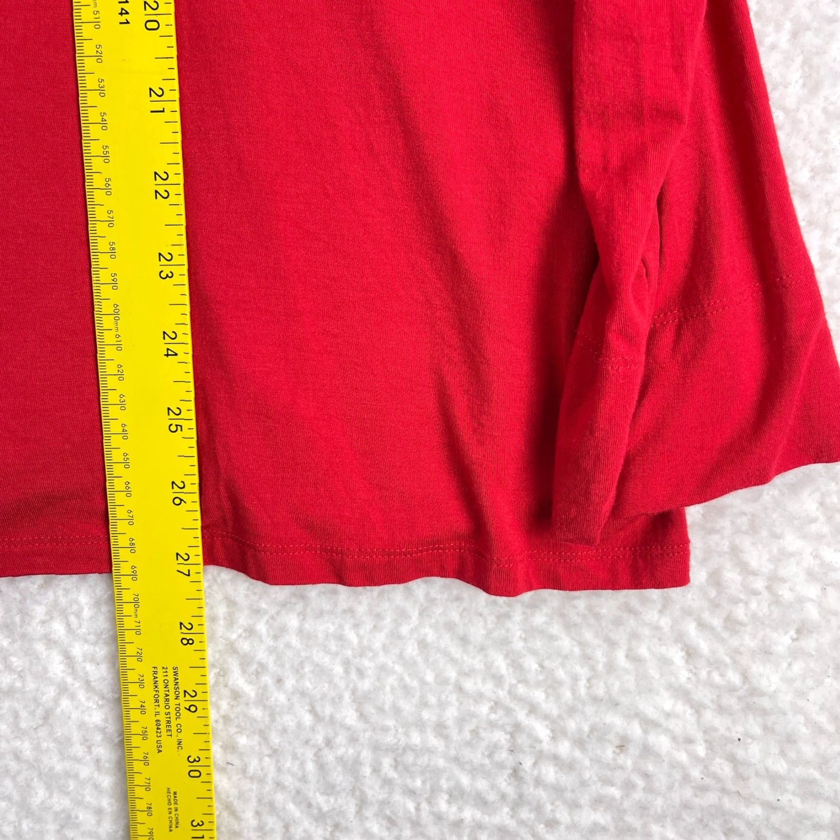 Vintage Soma Shirt Women XL Red Long Sleeve Stretch Casual Pullover Size XL / US 12-14 / IT 48-50 - 5 Thumbnail