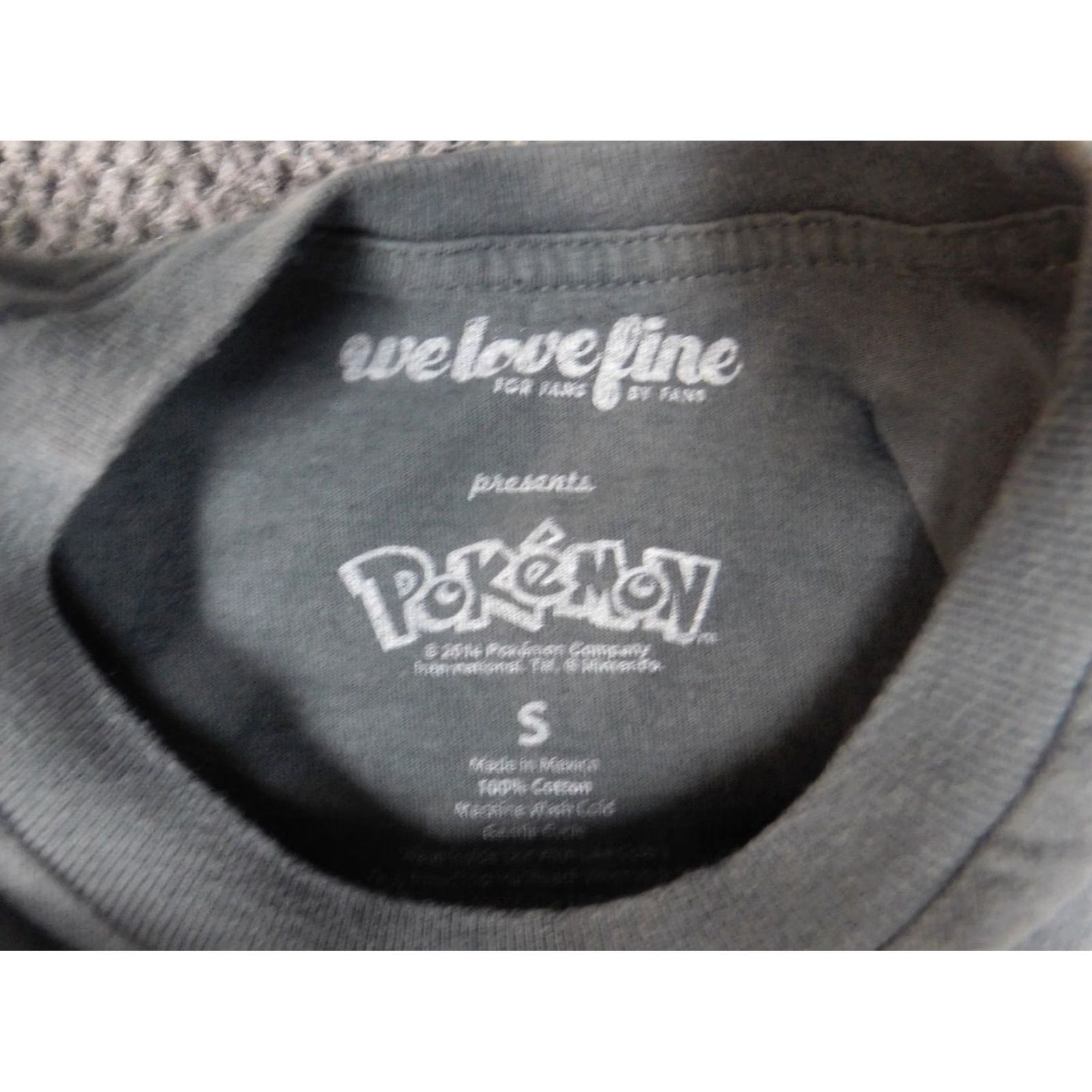 Vintage Pokemon Shirt Mens Medium Gray Pikachu Anime 90s Logo Crew Neck Short Sleeve Cotton Blend T-Shirt Size US M / EU 48-50 / 2 - 5 Thumbnail