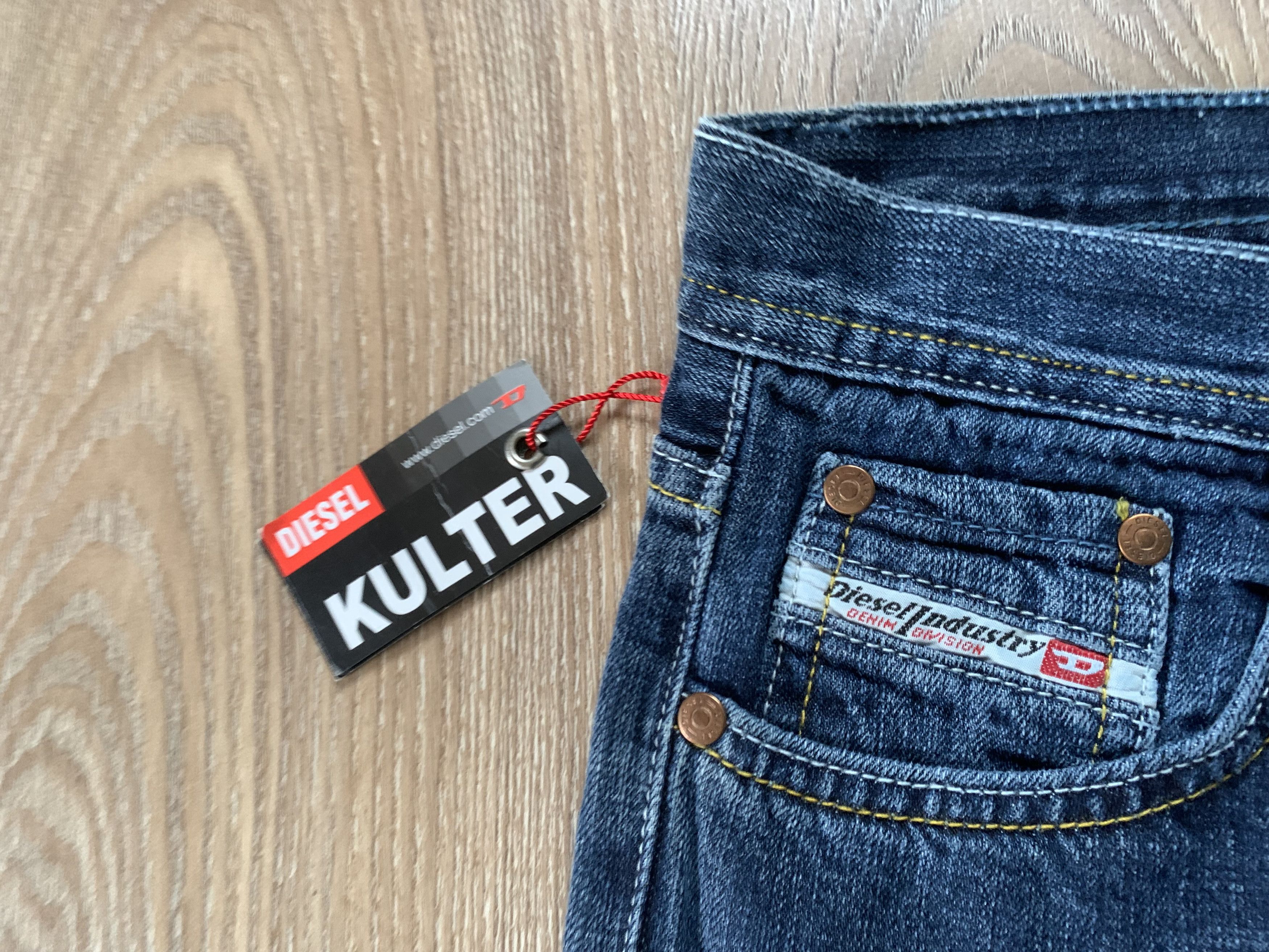 Diesel × Vintage New Vintage Diesel Kulter Womens Jeans Size 32" / US 10 / IT 46 - 7 Thumbnail
